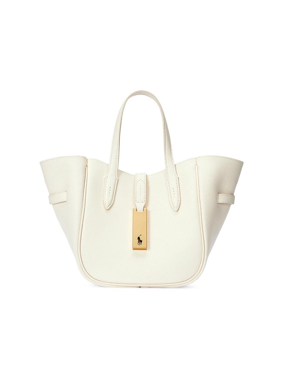 Womens Small Polo ID Leather Crossbody Top Handle Bag Product Image