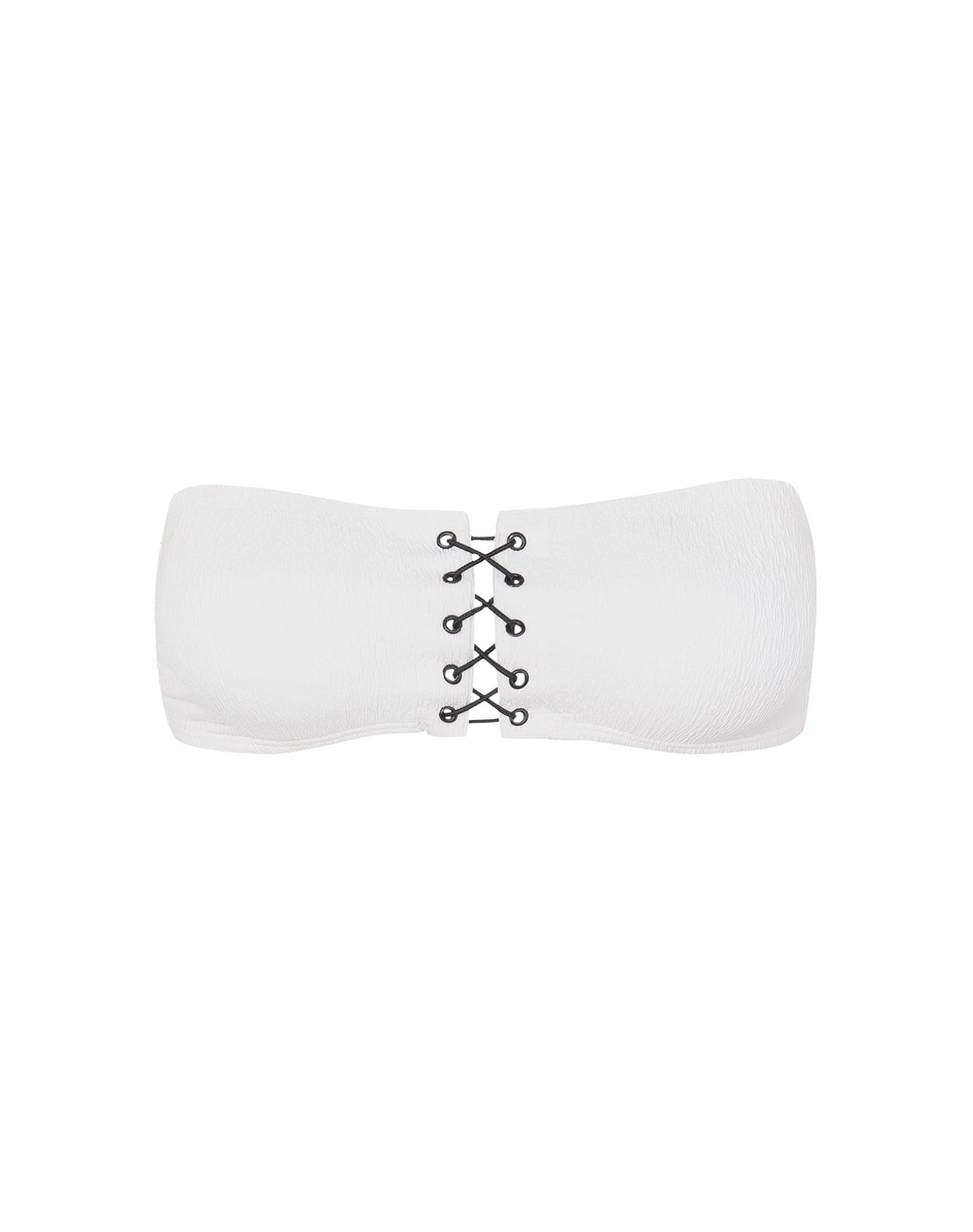 Firenze Blair Bandeau Top (Exchange Only) - White Product Image