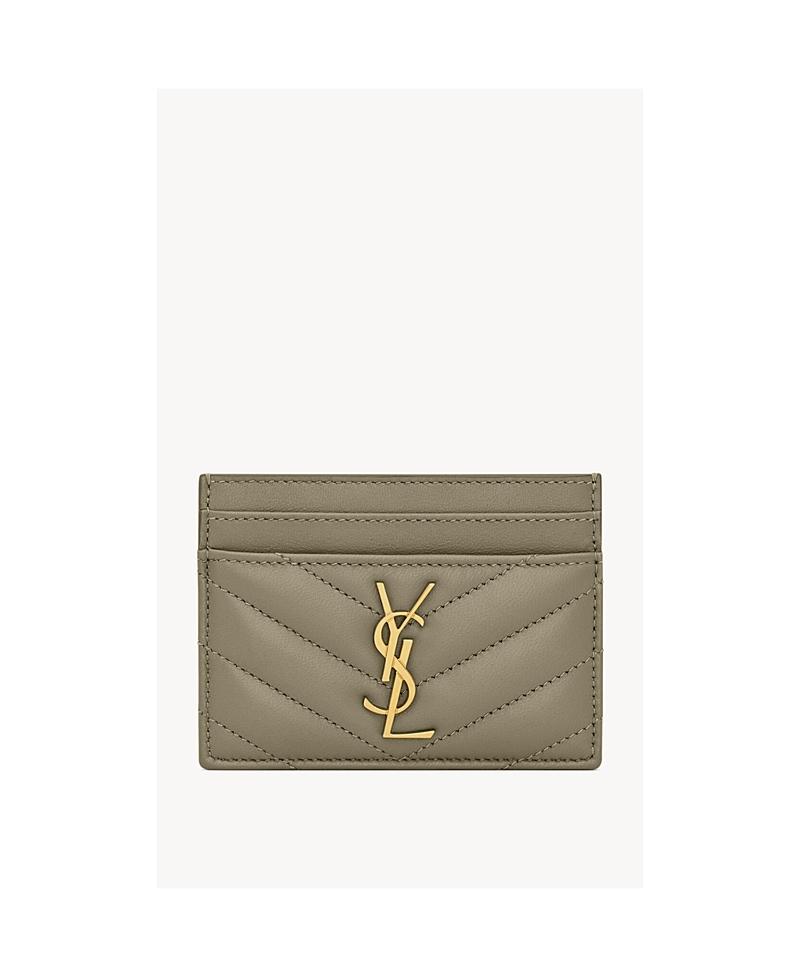 Womens Cassandre Matelass Card Case in Lambskin Product Image