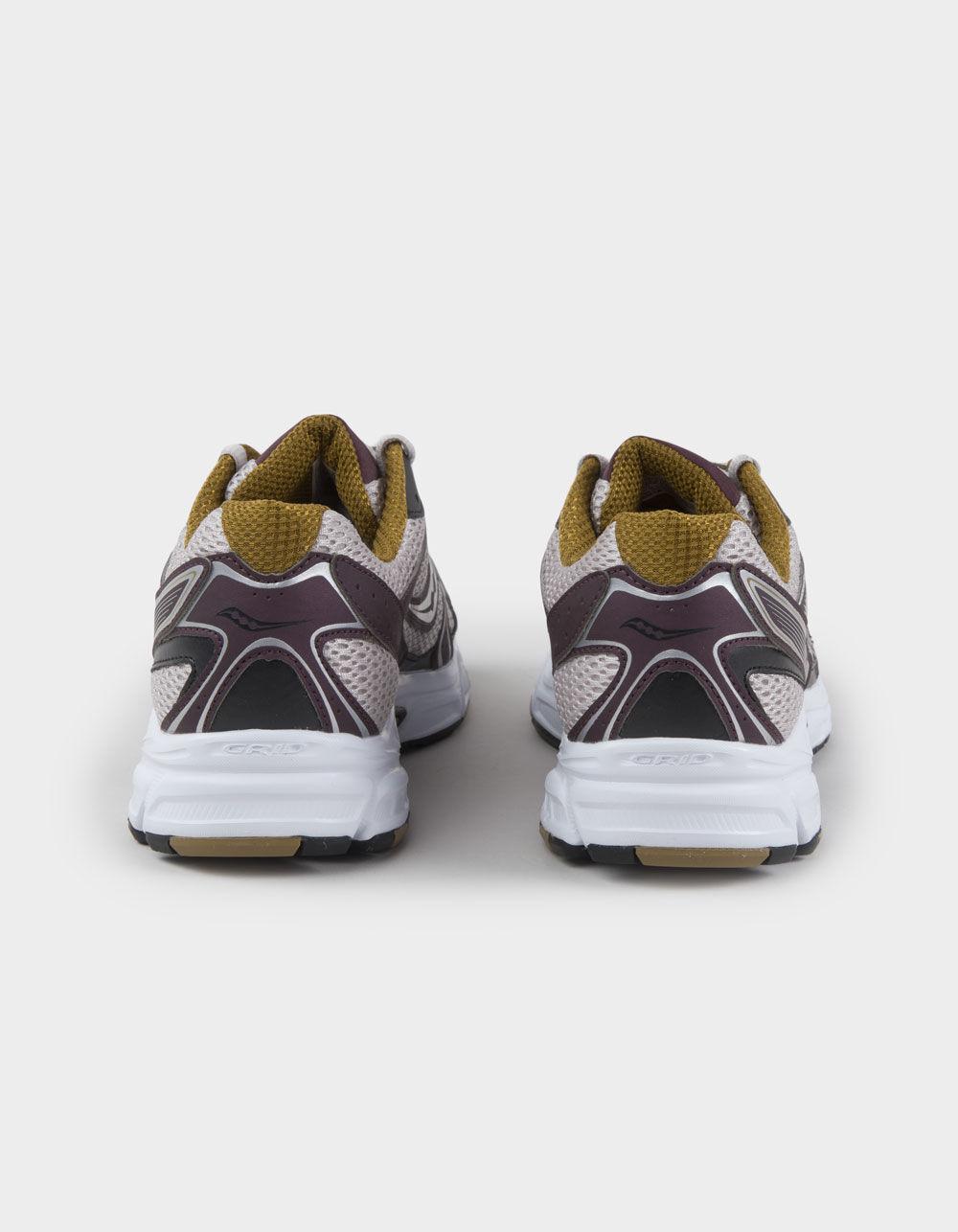 SAUCONY Ride Millennium Mens Shoes - GRAY/BURGANDY Product Image