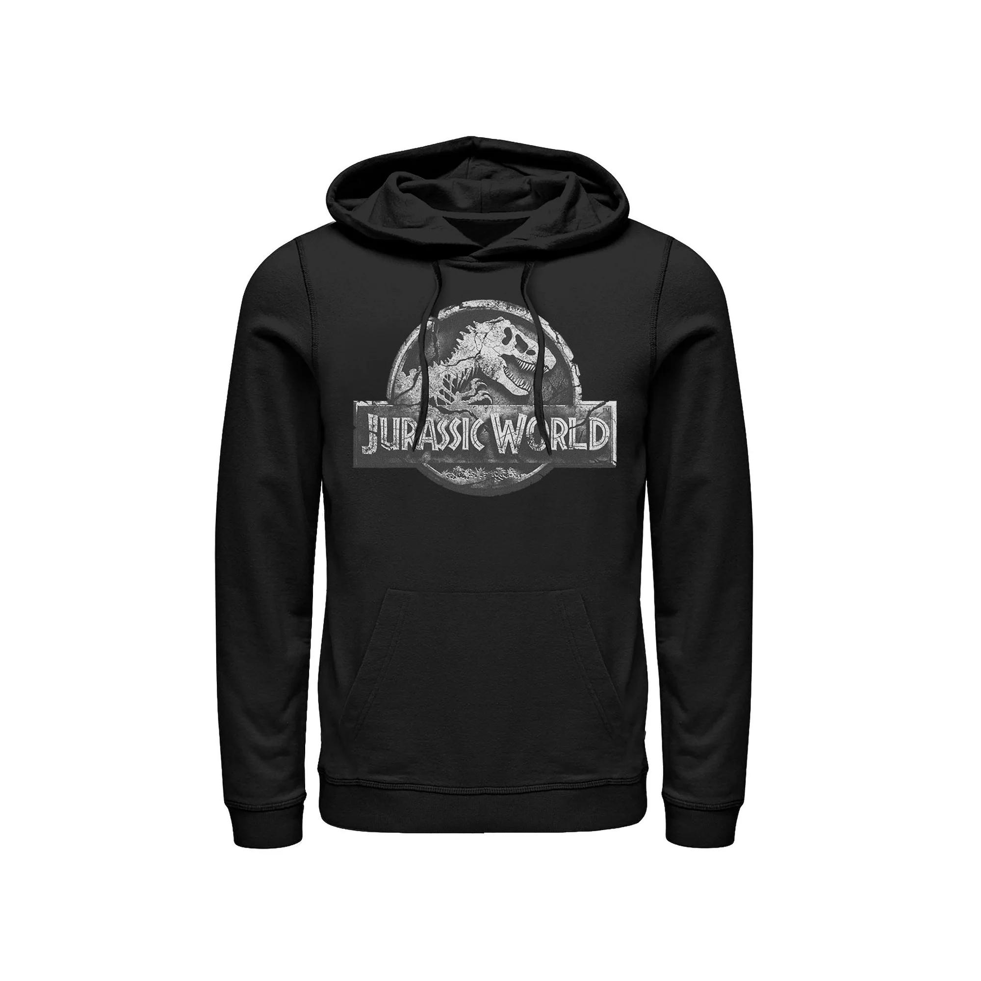 Men's Jurassic World Two Return Stone Logo Hoodie,  Product Image