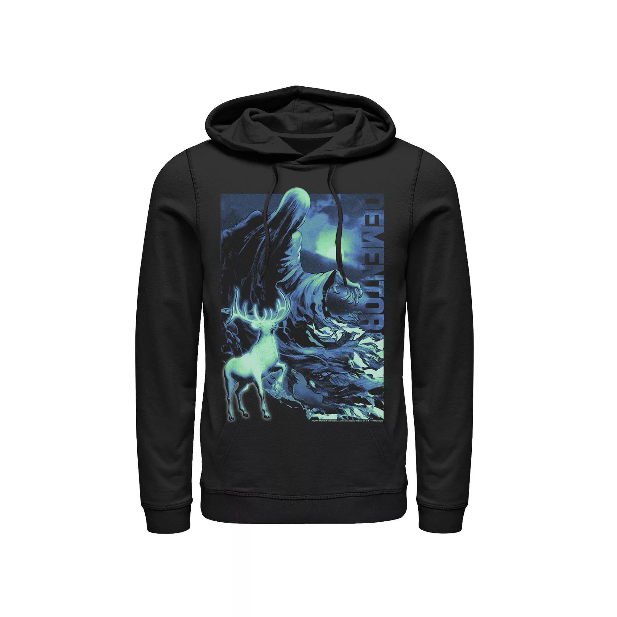 Men's Harry Potter Dementor & Patronus Portrait Hoodie,  Product Image