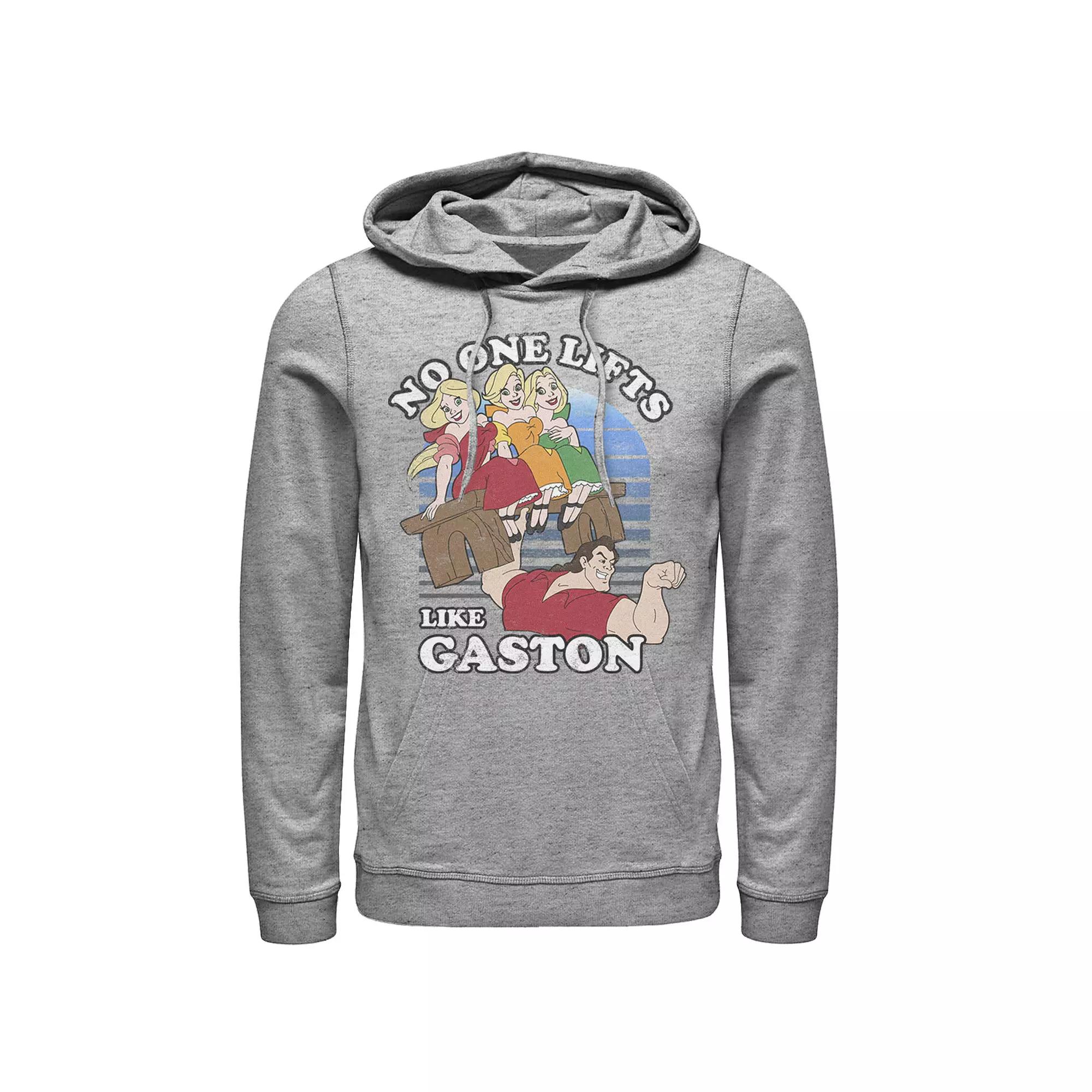 Disney's Beauty And The Beast Men's Lifts Like Gaston Graphic Pullover Graphic Hoodie,  Product Image