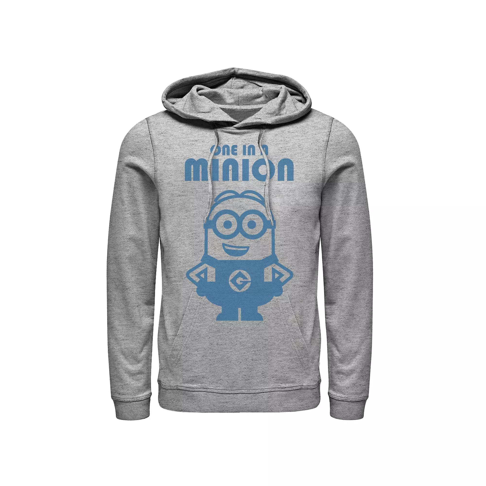 Men's Despicable Me Minions Blue Bob One Minion Pullover Hoodie,  Product Image