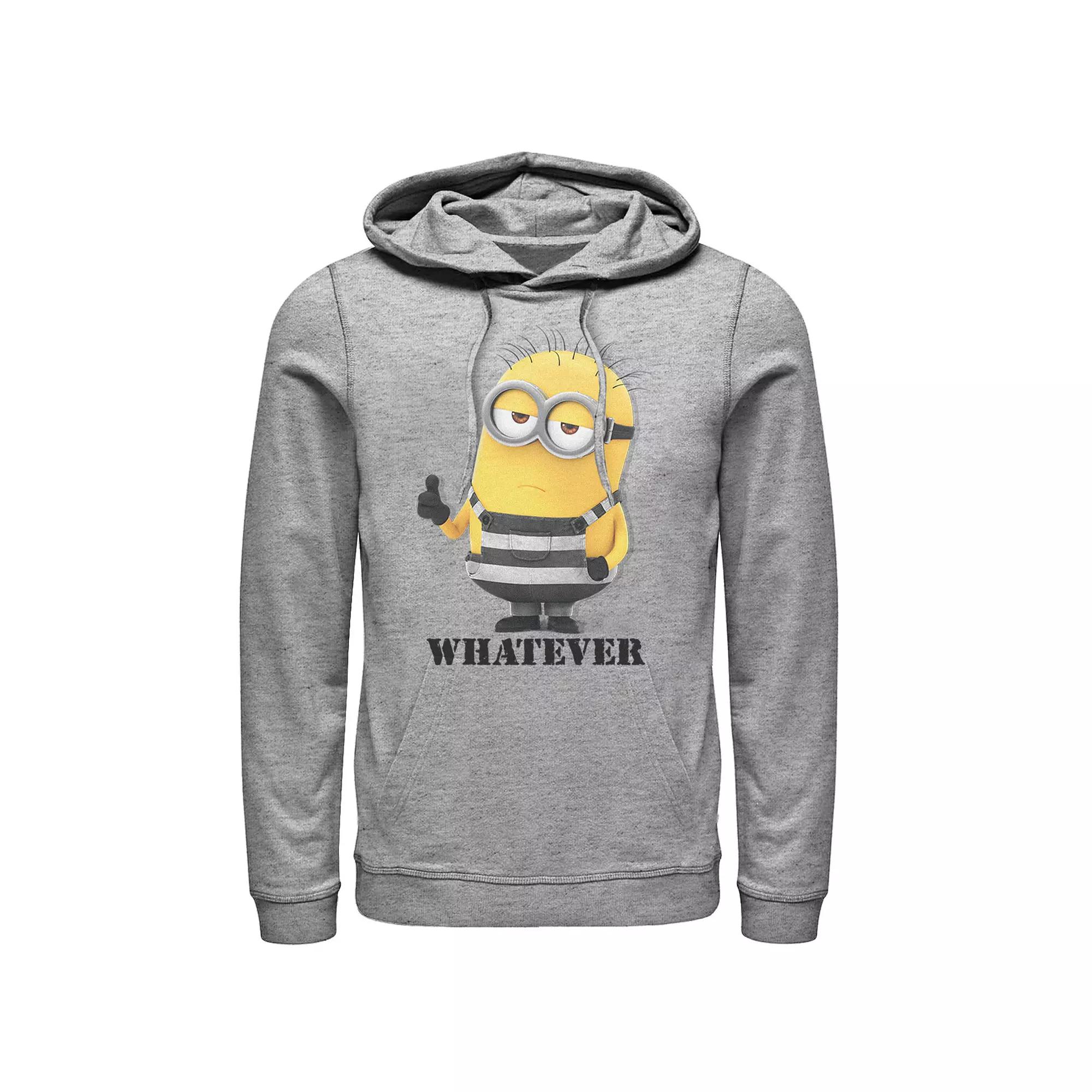 Men's Despicable Me Minions Thumbs Up Whatever Pullover Hoodie,  Product Image