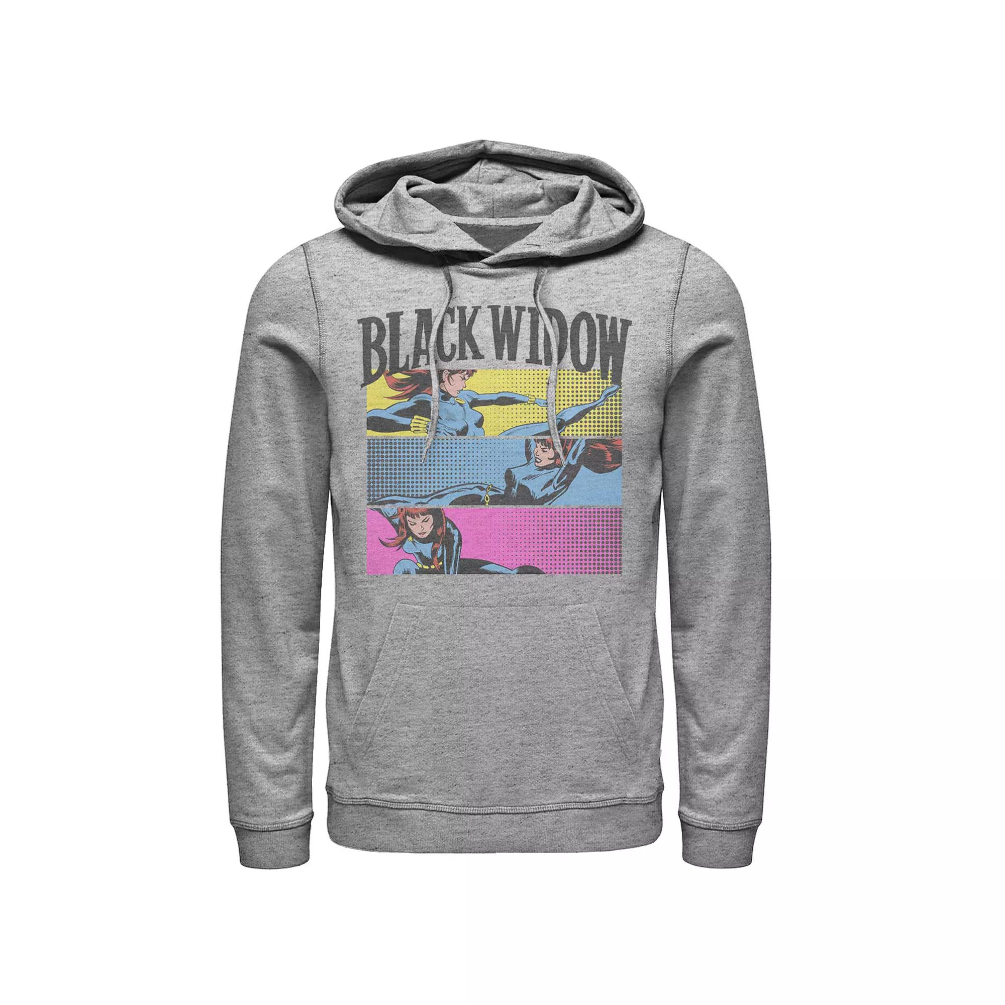 Men's Marvel Black Widow Panels Hoodie,  Product Image