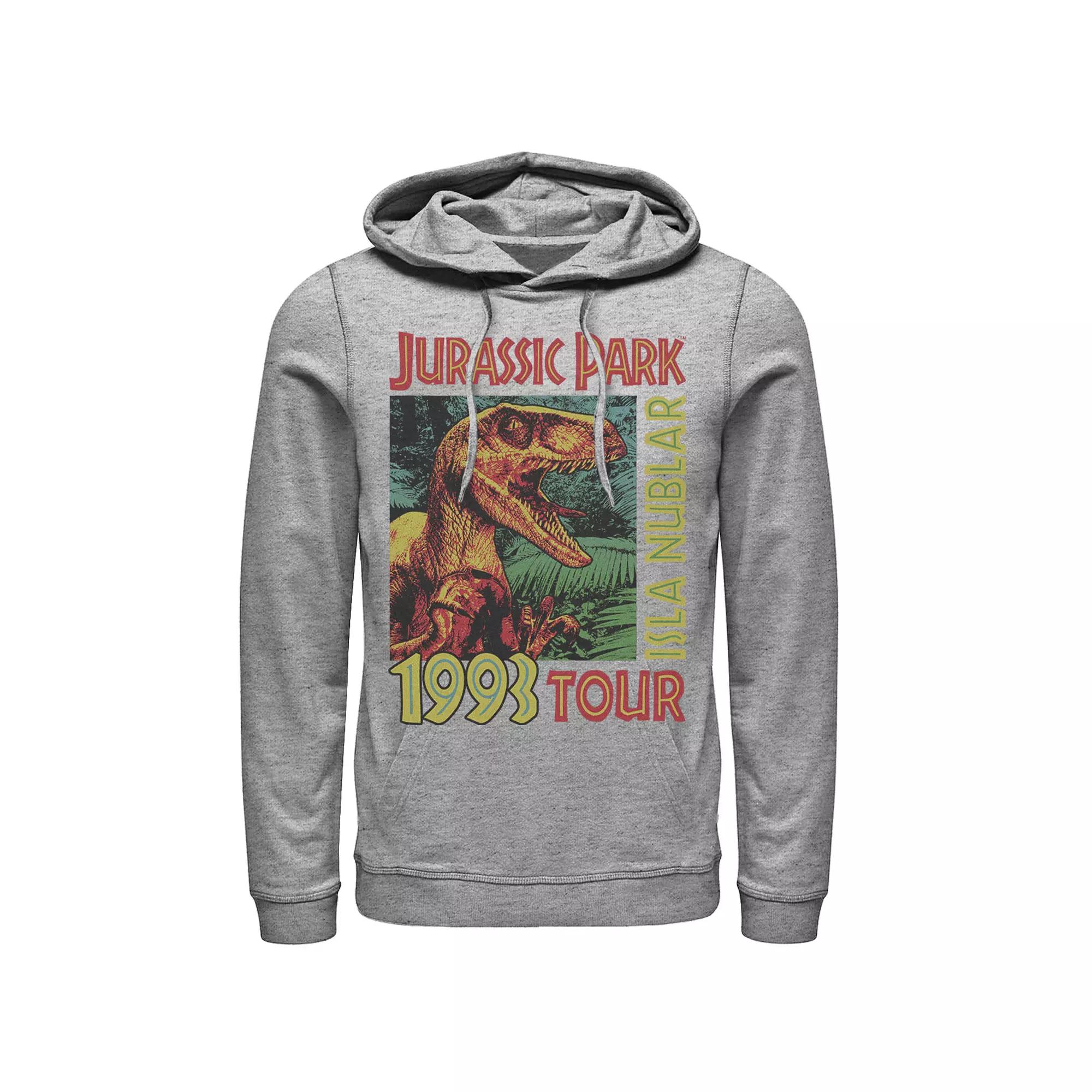 Men's Jurassic Park Isla Nublar 1993 Tour Poster Pullover Hoodie,  Product Image