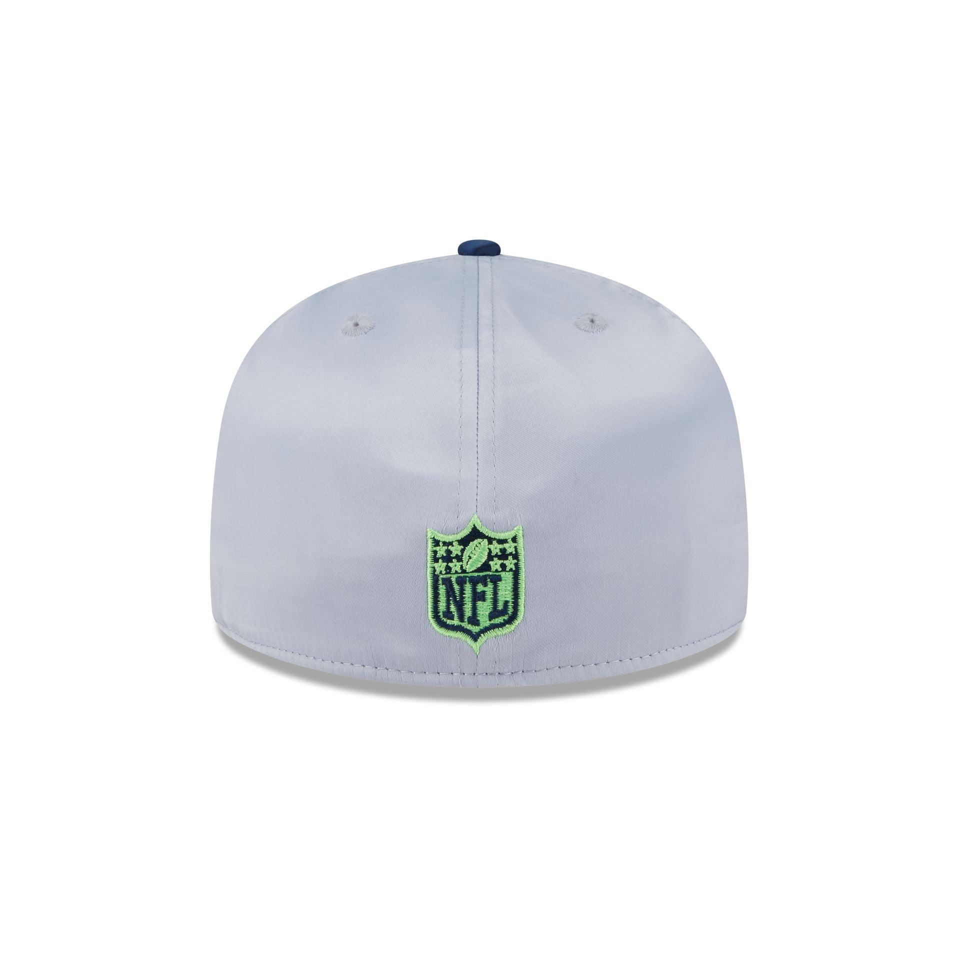 Seattle Seahawks Spring Satin 59FIFTY Fitted Hat Male Product Image