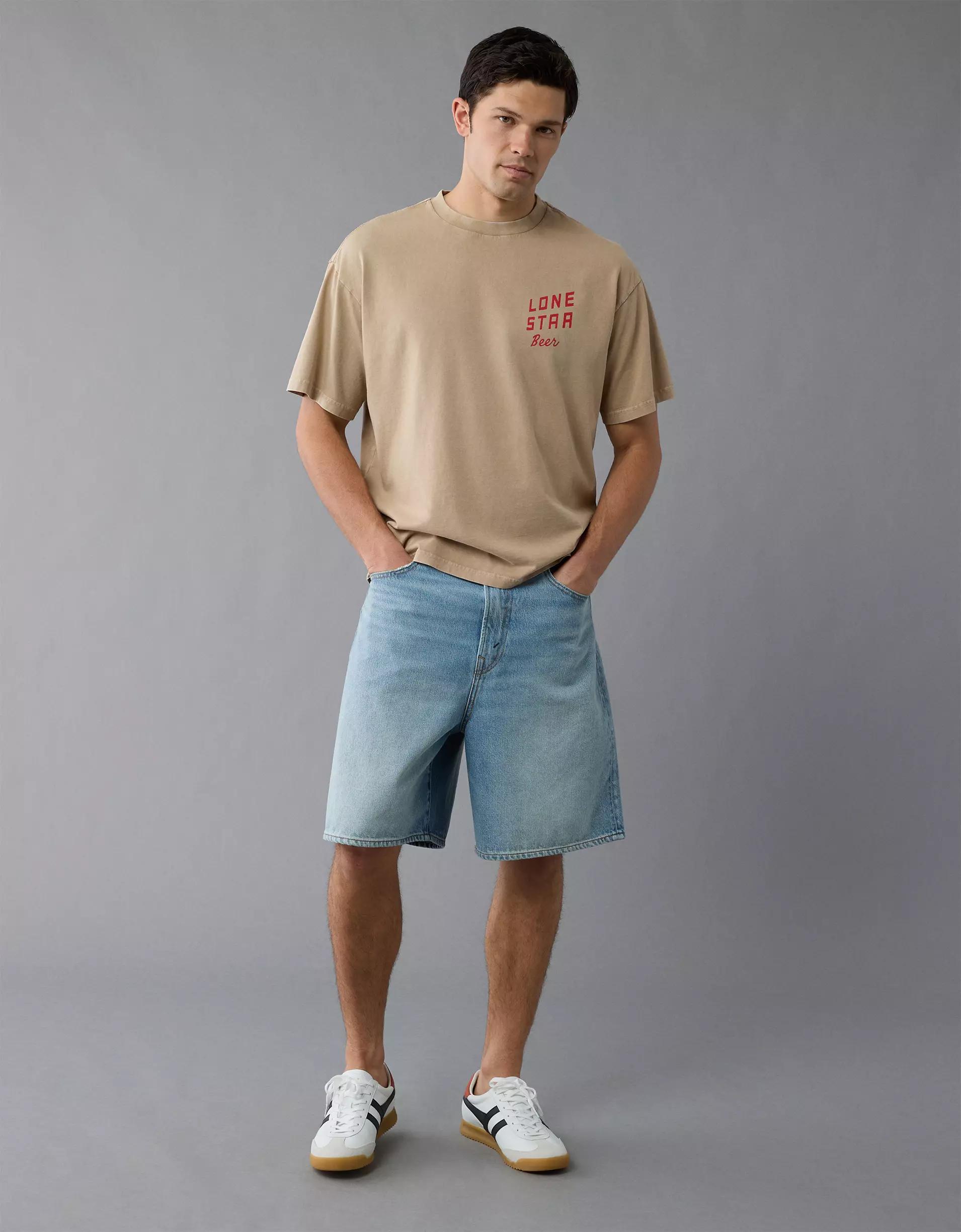 AE Boxy Lone Star Graphic T-Shirt Product Image