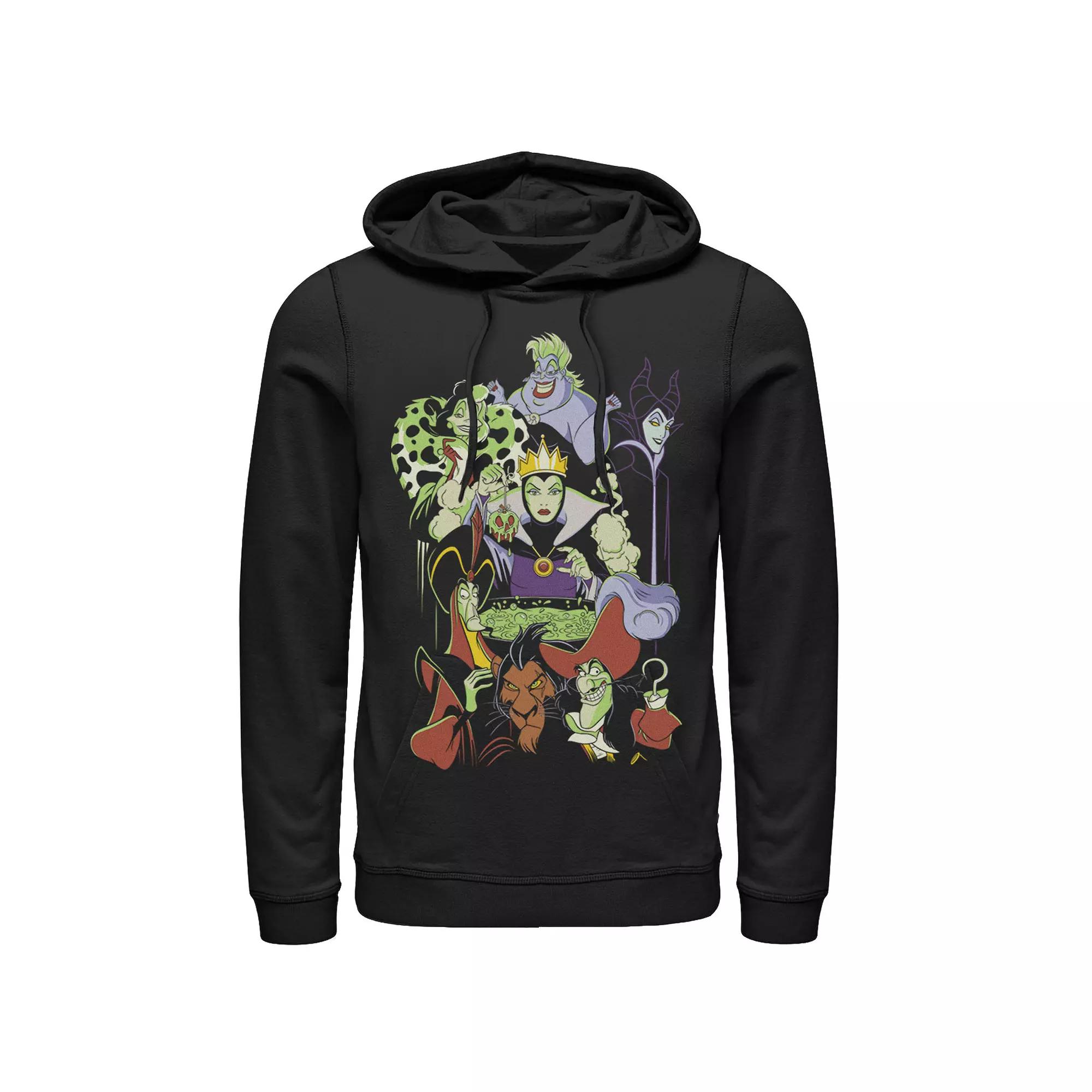 Disney Villains Men's Cauldron Group Shot Hoodie,  Product Image