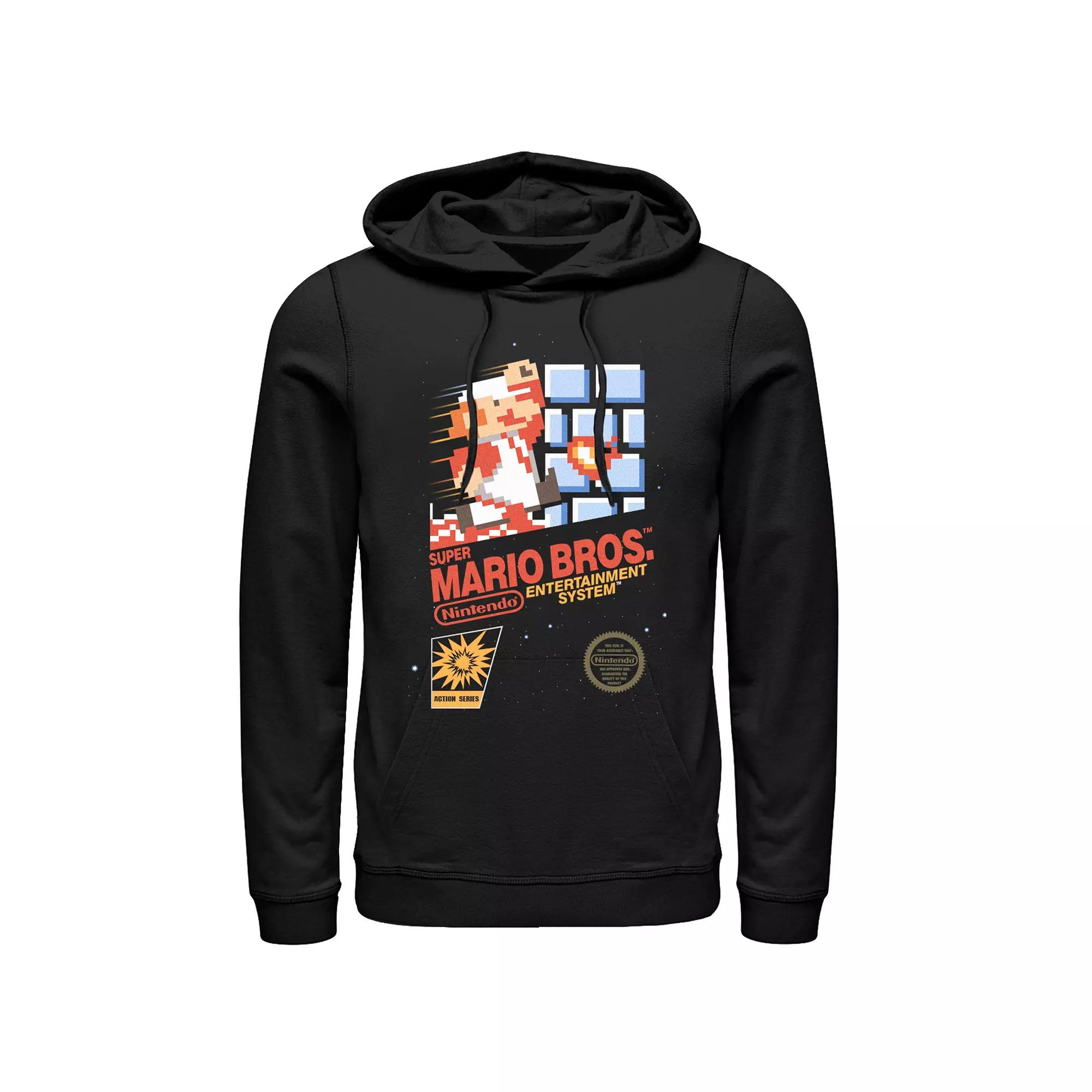 Men's Nintendo Super Mario Brothers Pullover Hoodie,  Product Image