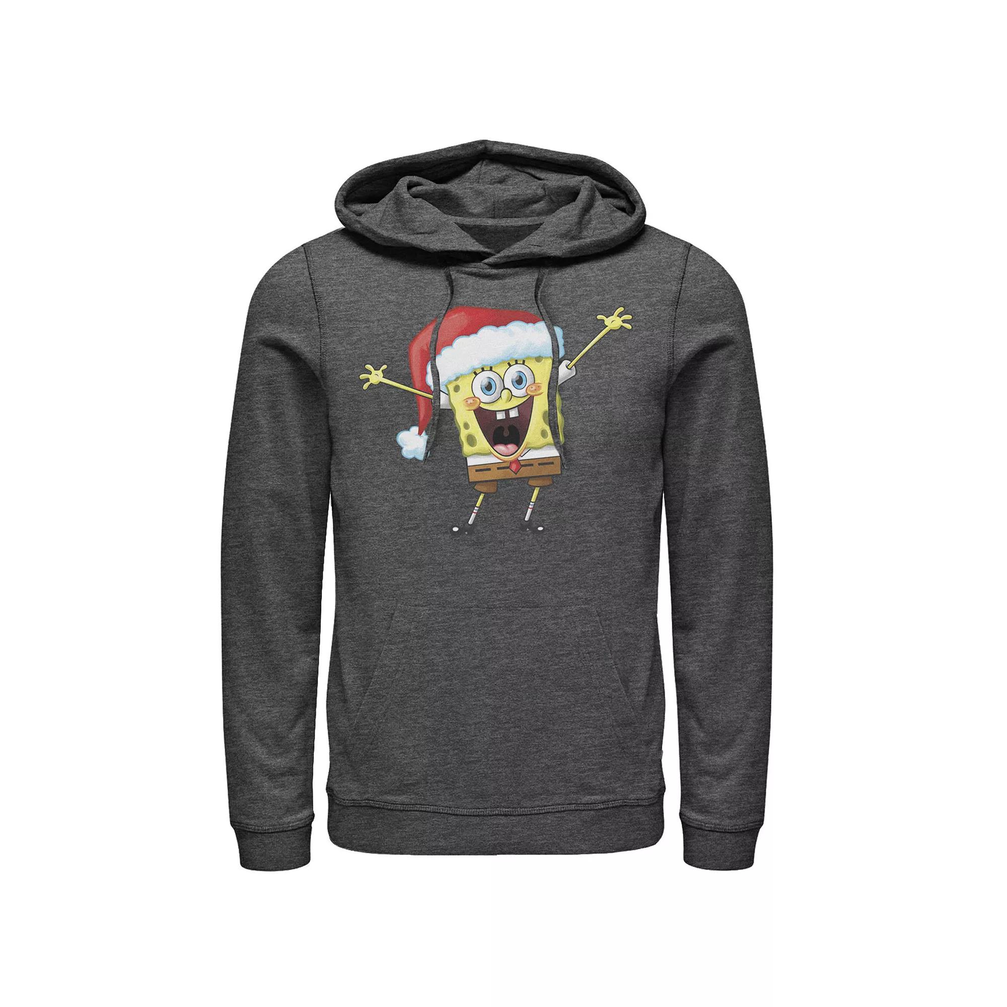 Men's Nickelodeon SpongeBob SquarePants One Happy Sponge Holiday Hoodie,  Product Image