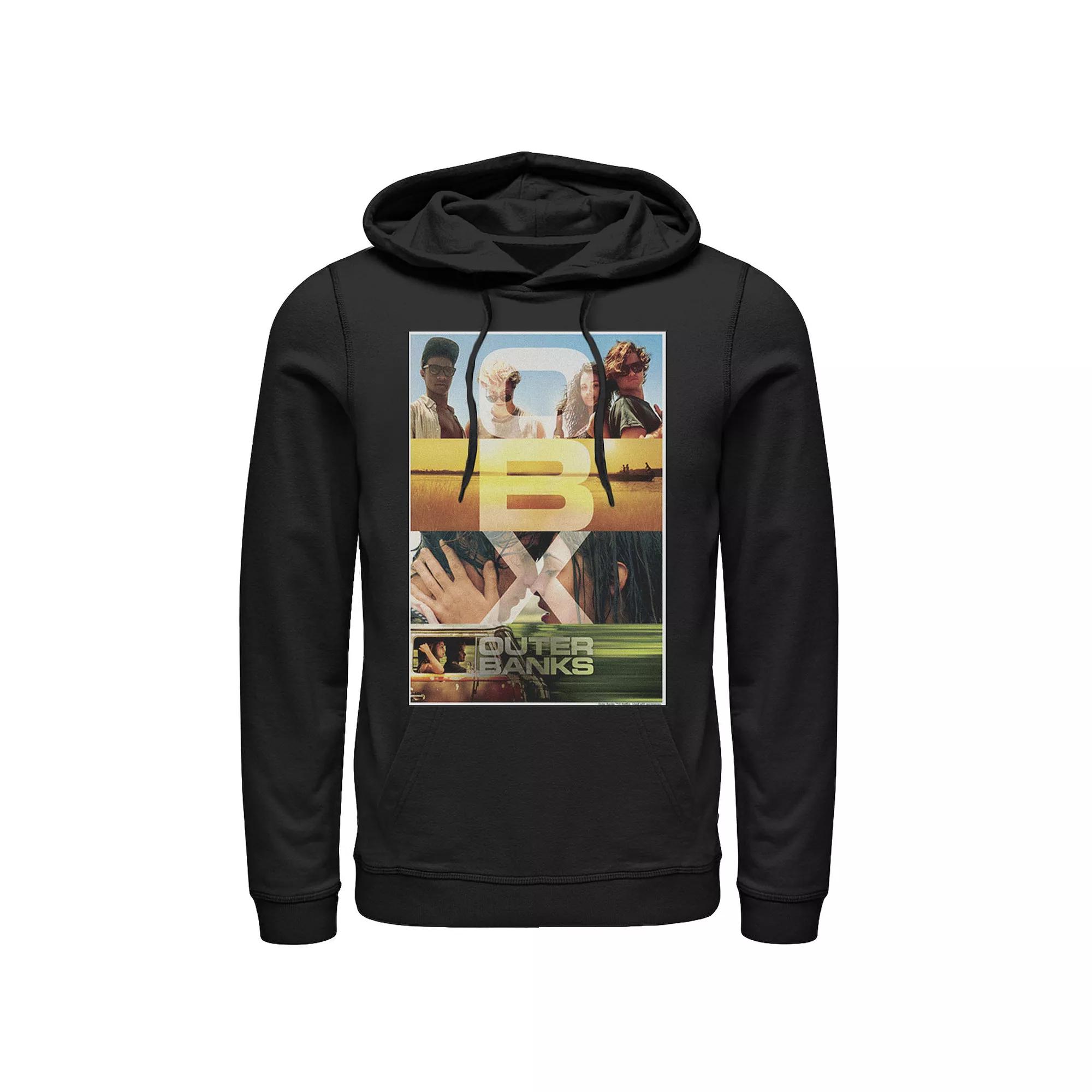 Men's Outer Banks OBX Poster Hoodie,  Product Image