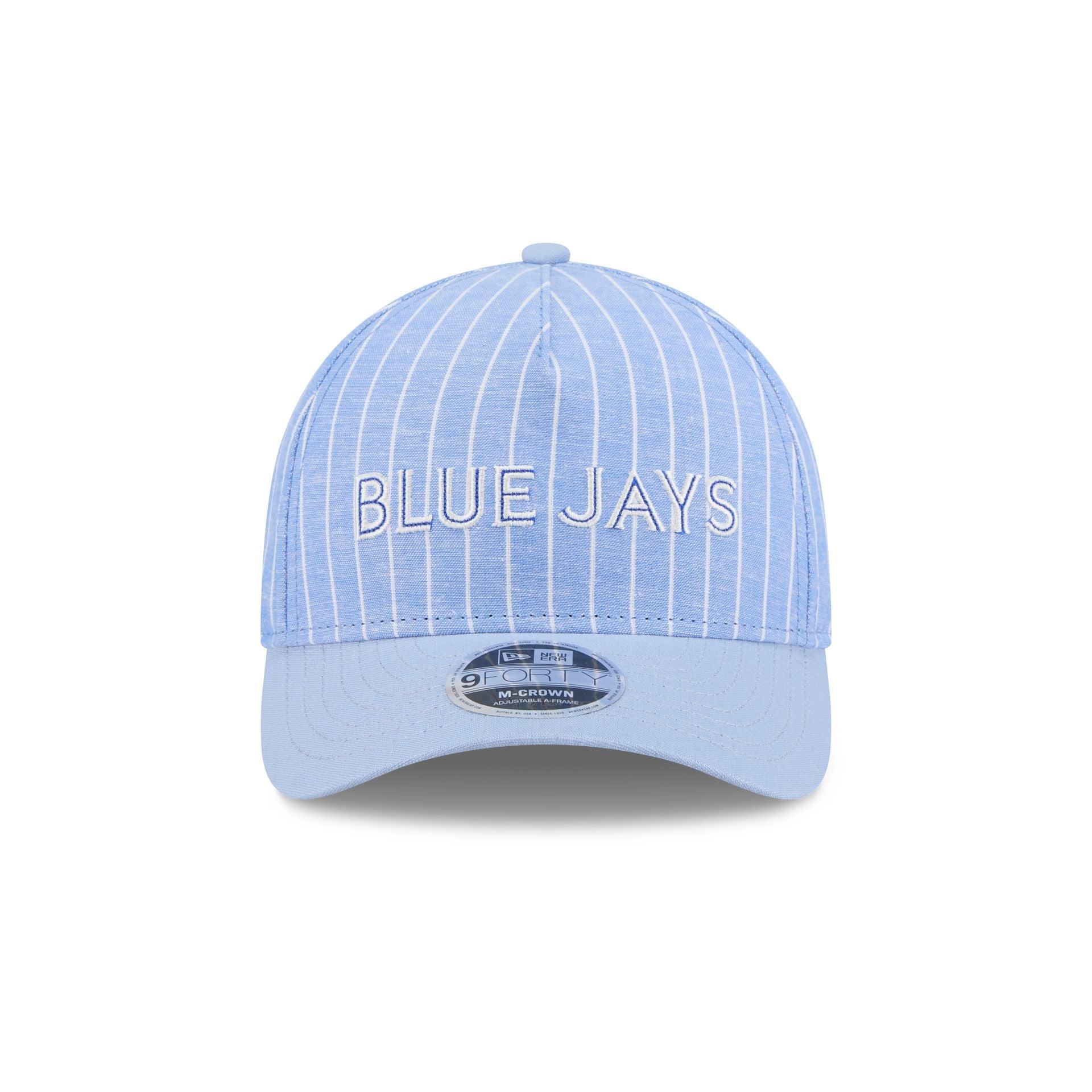 Pittsburgh Pirates Pinstripe Linen 9FORTY M-Crown A-Frame Snapback Hat Male Product Image