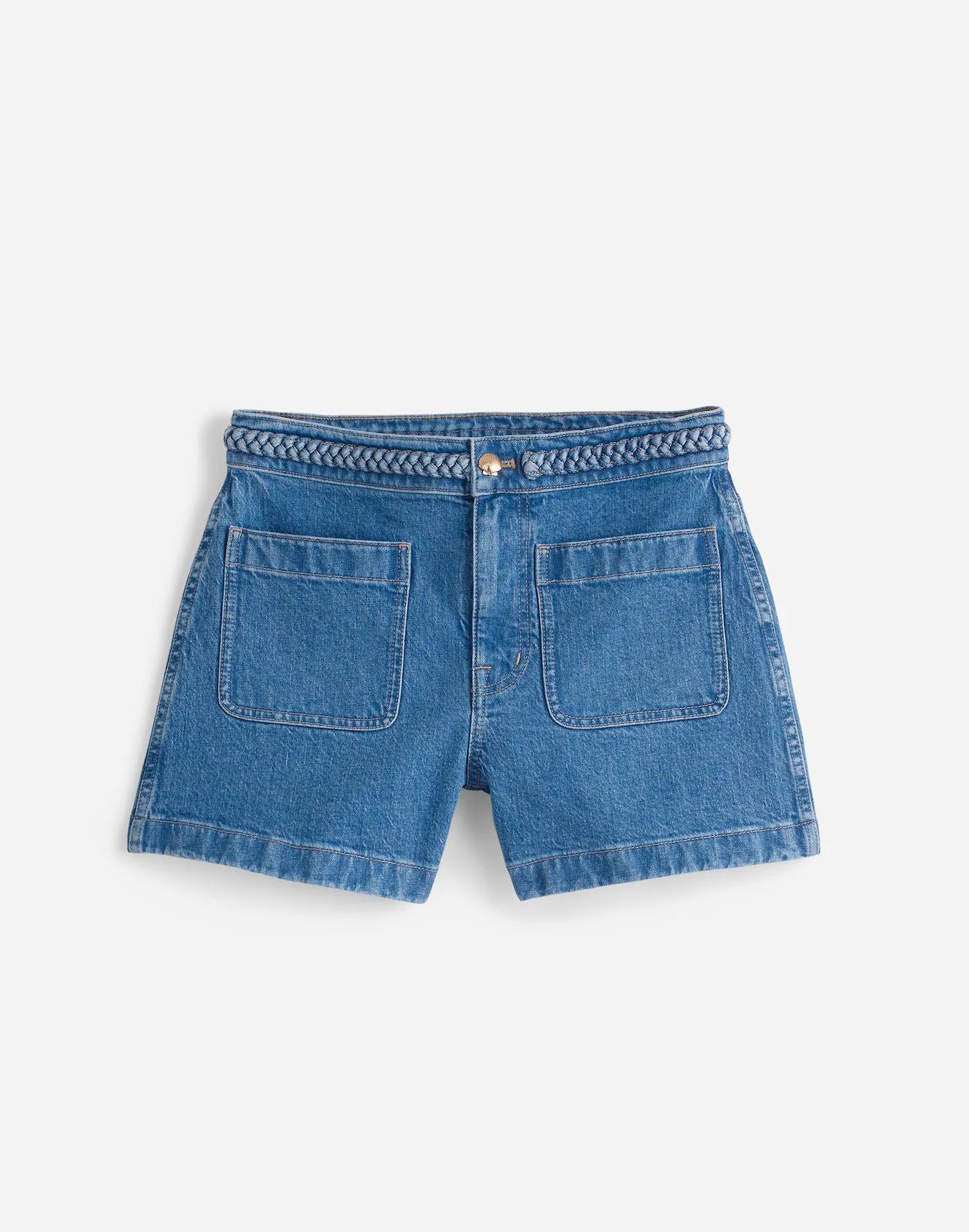 Madewell x Lisa Says Gah! The Denim Emmett Short: Patch Pocket Edition Product Image