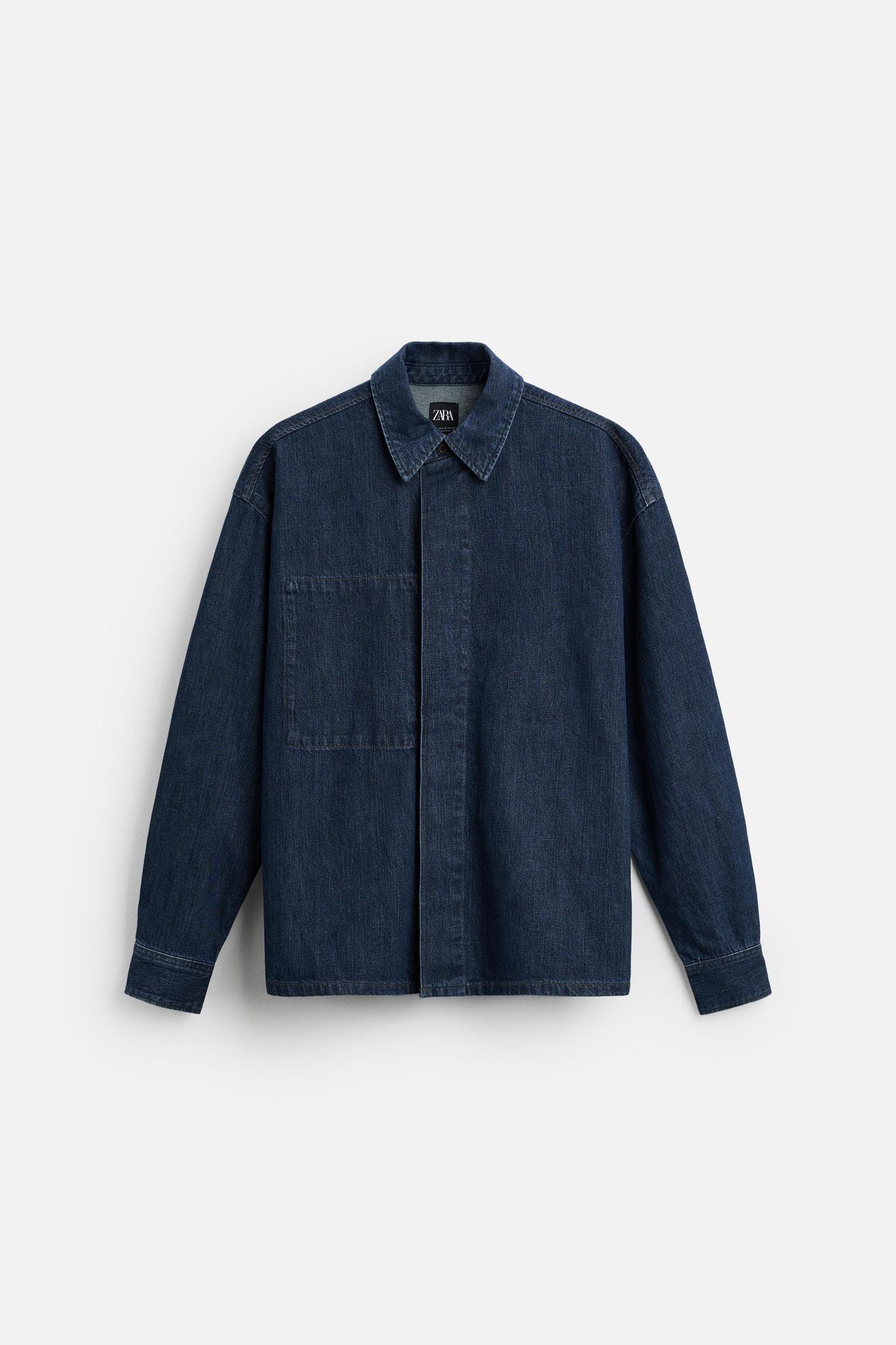 DENIM OVERSHIRT Product Image