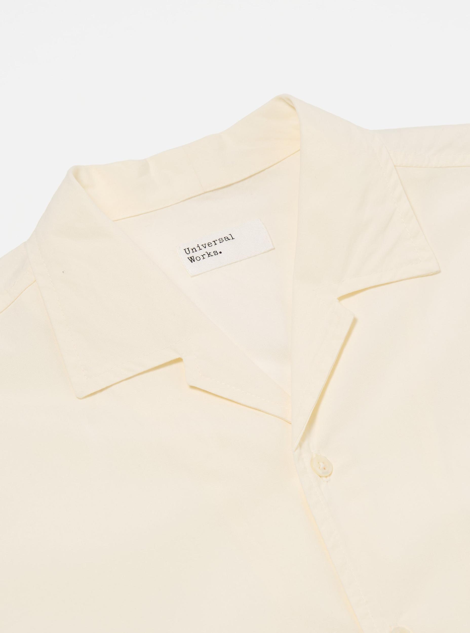 Flower Mountain x Universal Works Ecru Broadcloth Minari Shirt Product Image