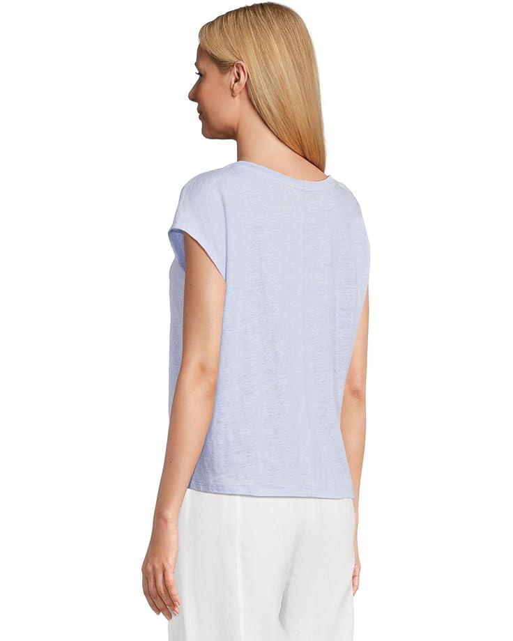 Women's Eileen Fisher V-Neck Square Tee Product Image
