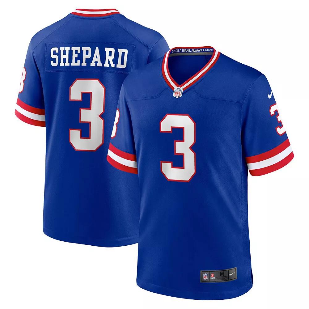 Men's Nike Sterling Shepard Royal New York Giants Classic Player Game Jersey, Size: 3XL, Blue Product Image