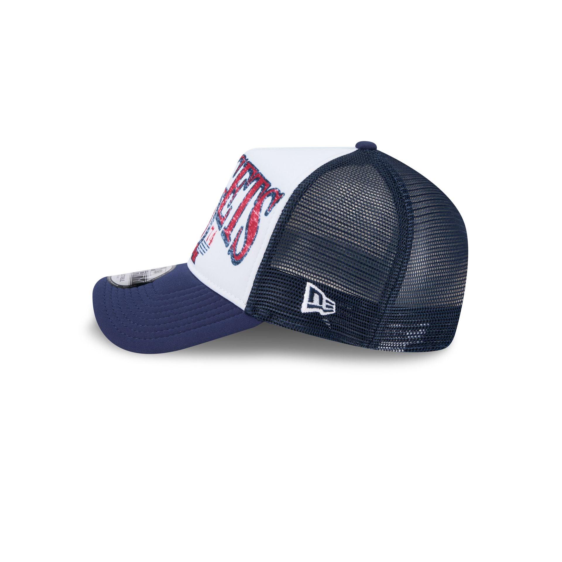 New York Rangers Sport Classics 9FORTY A-Frame Trucker Hat Male Product Image
