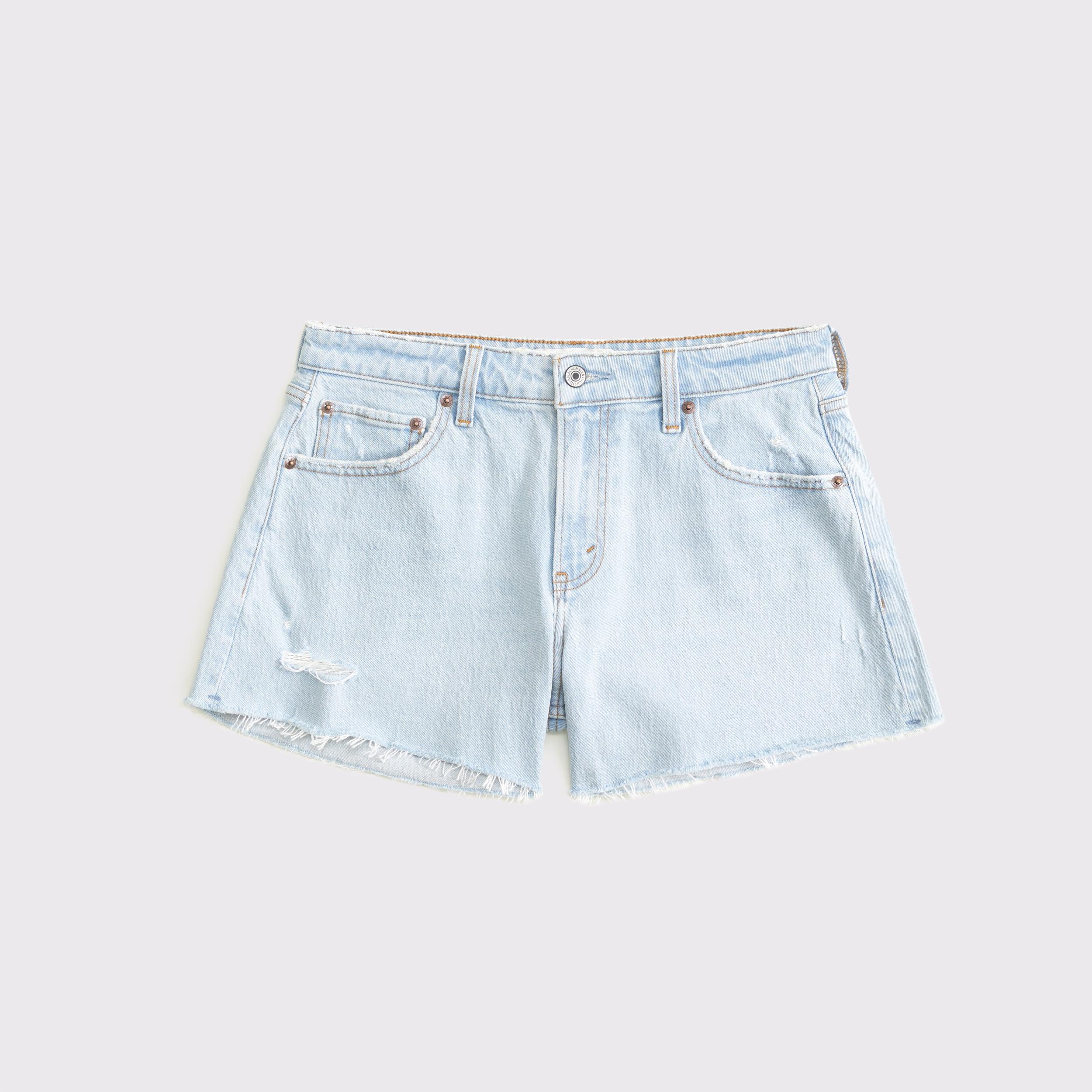 Curve Love Mid Rise A-Line Short Product Image