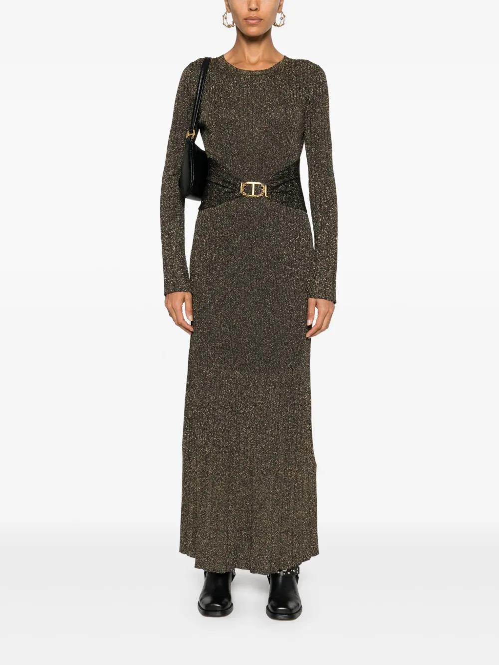 long rib knit dress Product Image