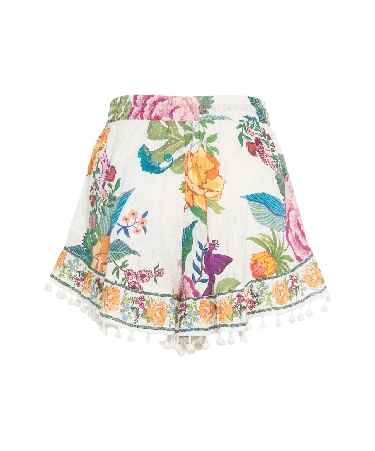 Shorts with floral print Product Image