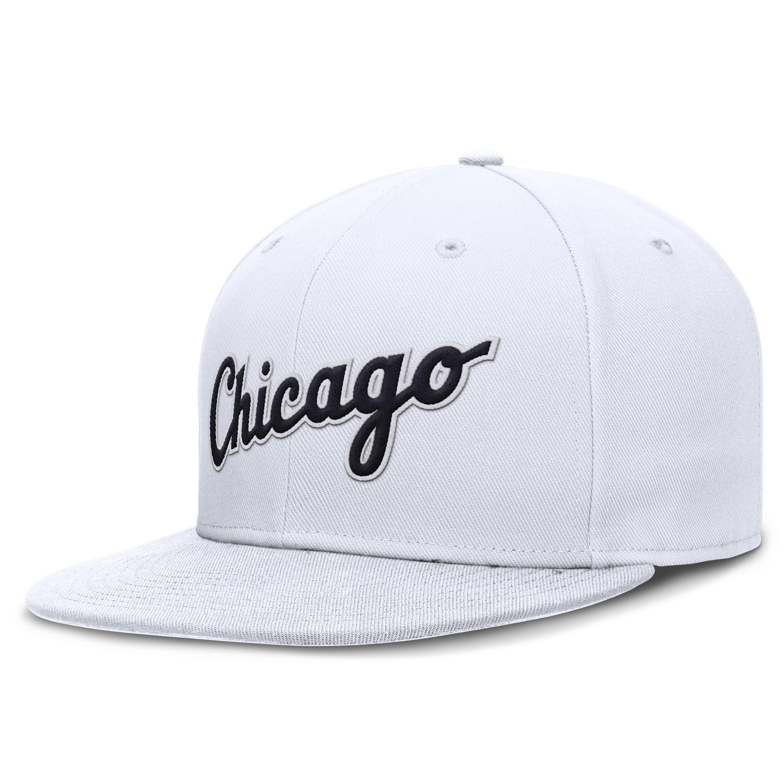 Chicago White Sox True Men's Nike Dri-FIT MLB Fitted Hat Product Image
