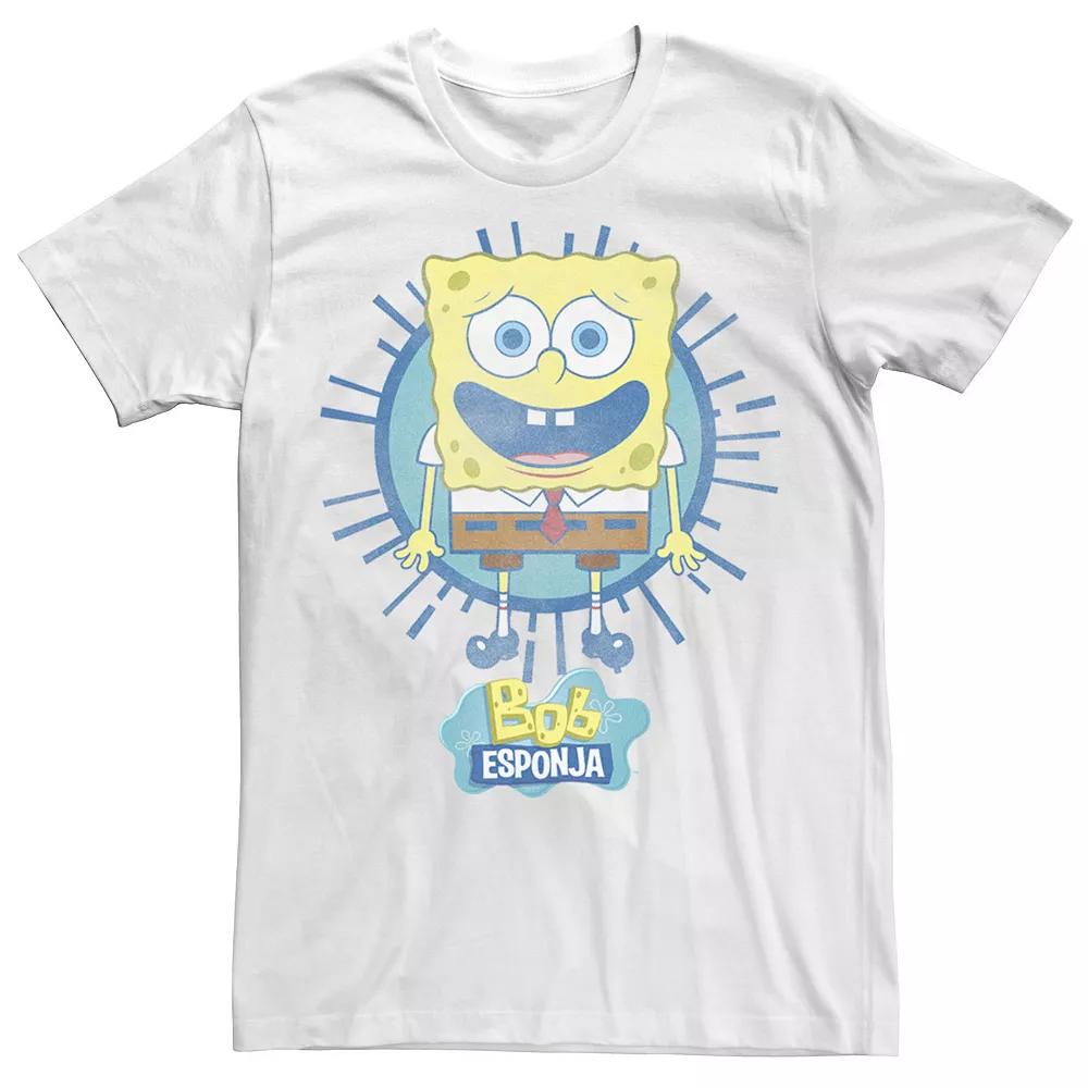Men's Nickelodeon SpongeBob SquarePants Rays Spanish Tee,  Product Image
