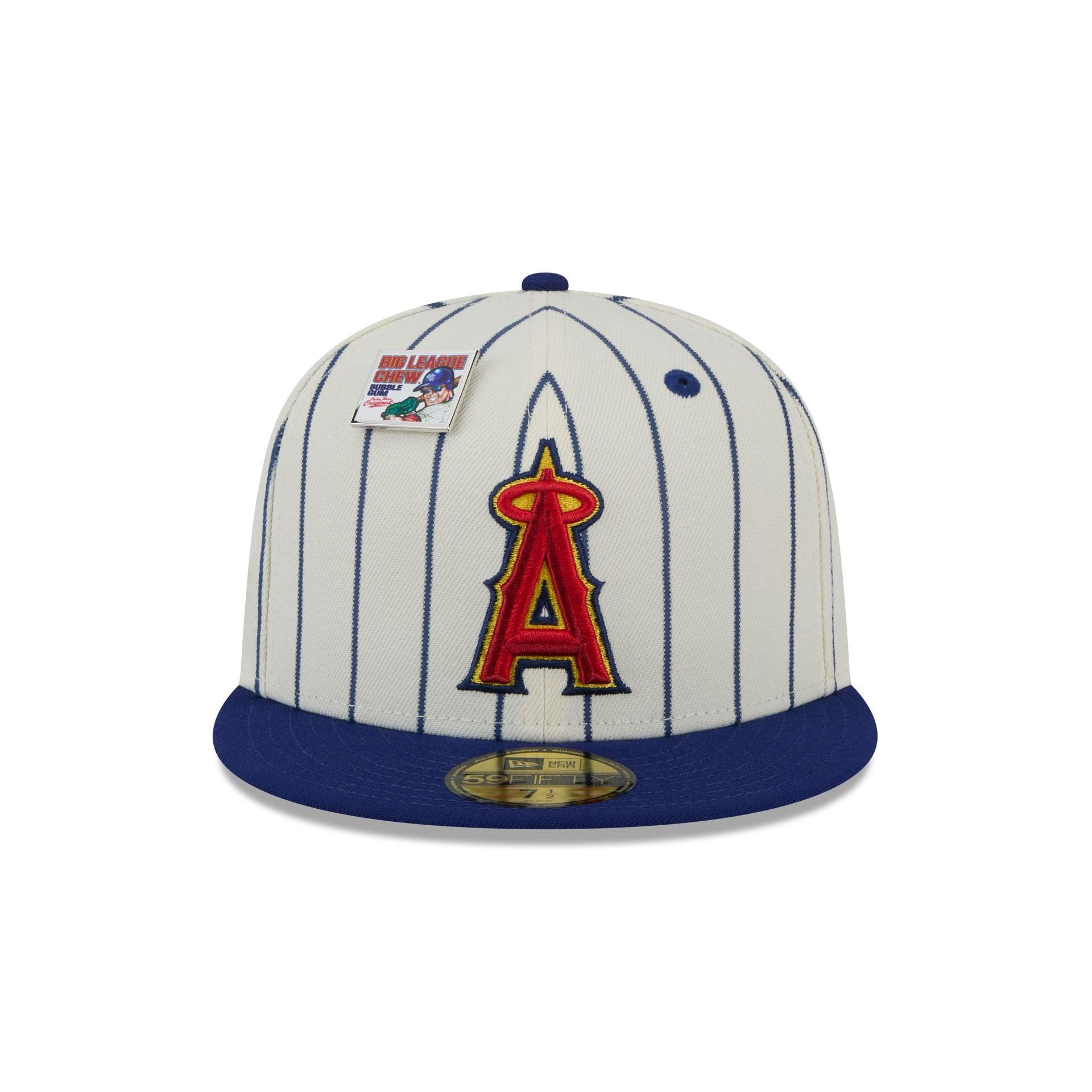 Big League Chew X Los Angeles Angels Pinstripe 59FIFTY Fitted Hat Male Product Image