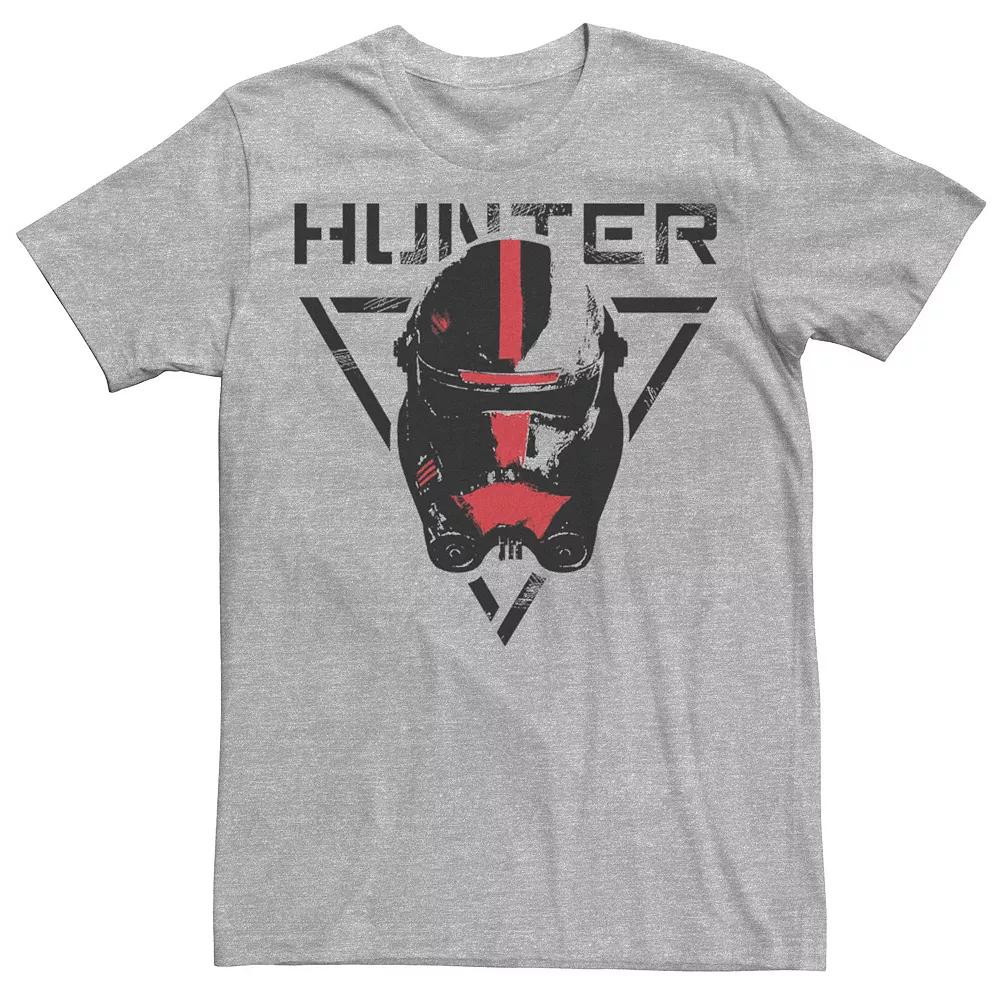 Men's Star Wars The Bad Batch Hunter Helmet Logo Tee,  Product Image