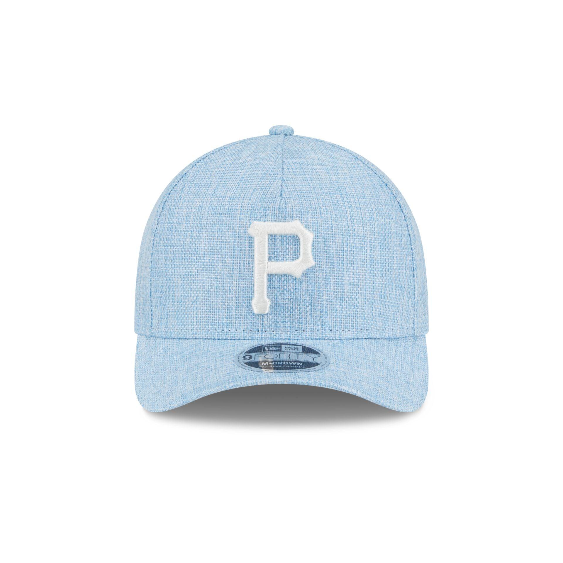 Pittsburgh Pirates Cotton Weaver Blue 9FORTY M-Crown A-Frame Snapback Hat Male Product Image