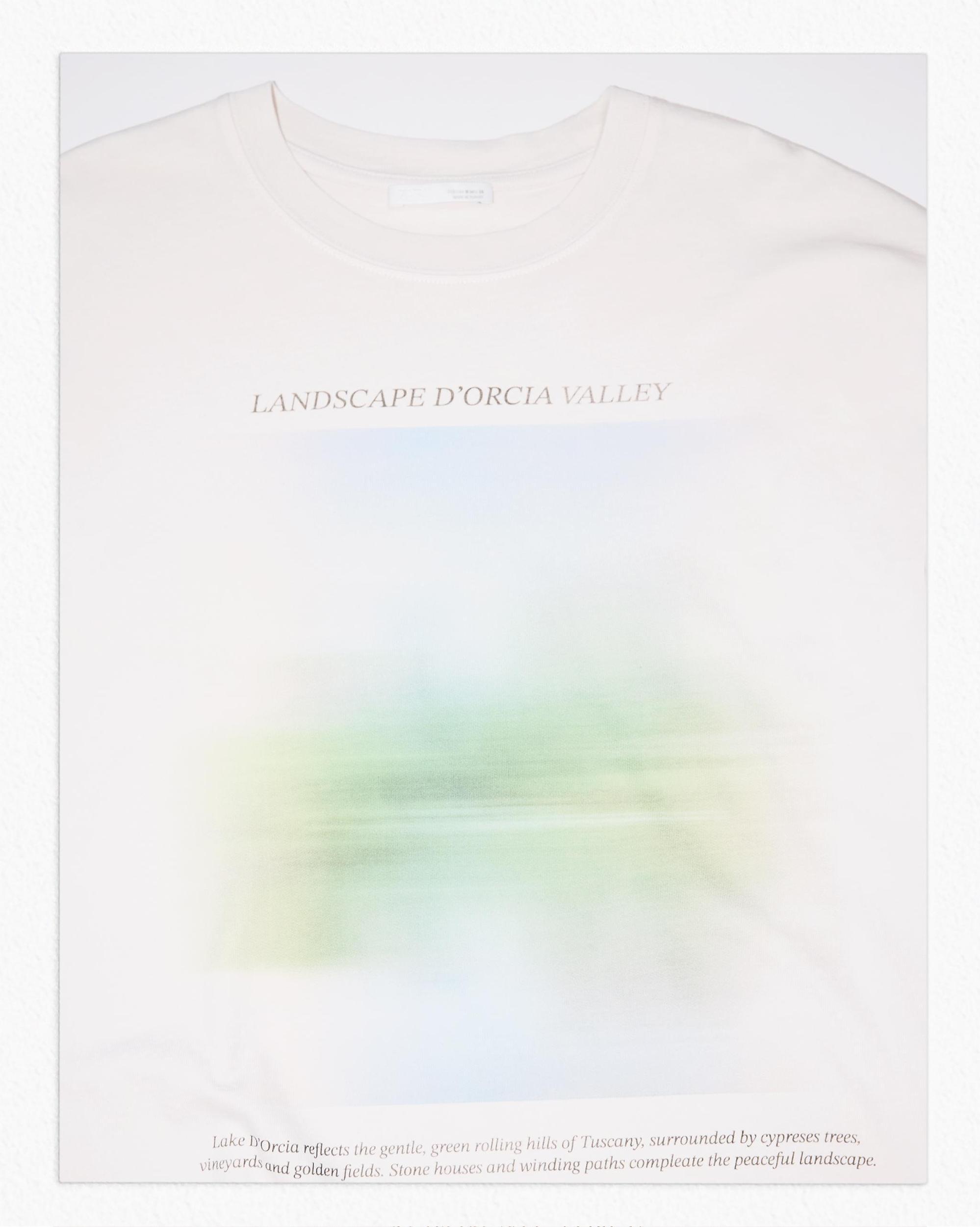 LANDSCAPE TEXT T-SHIRT Product Image