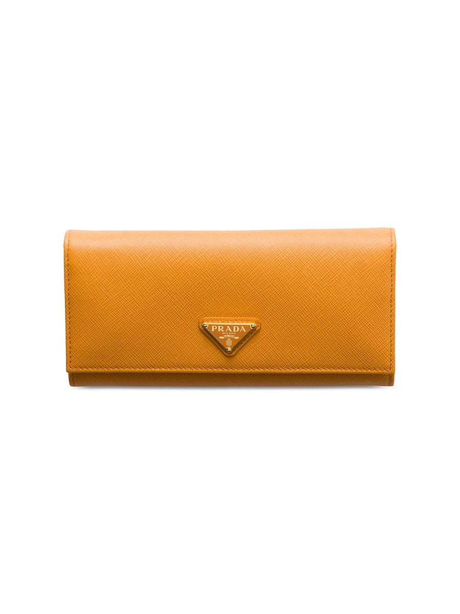 Womens Large Saffiano Leather Wallet Product Image