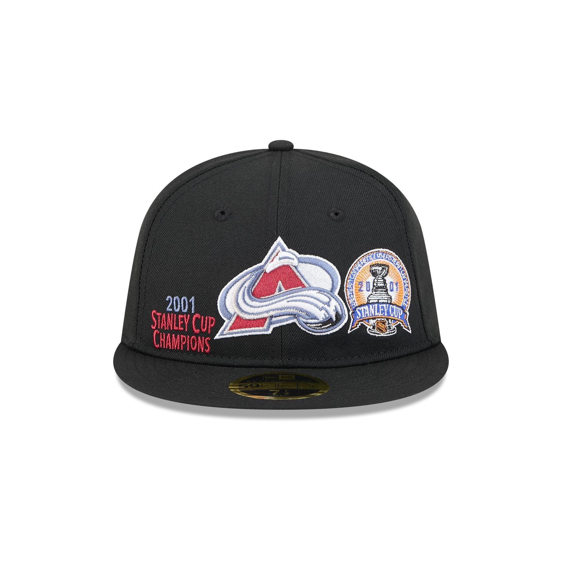 Colorado Avalanche Championship Pack Retro Crown 59FIFTY Fitted Hat Male Product Image