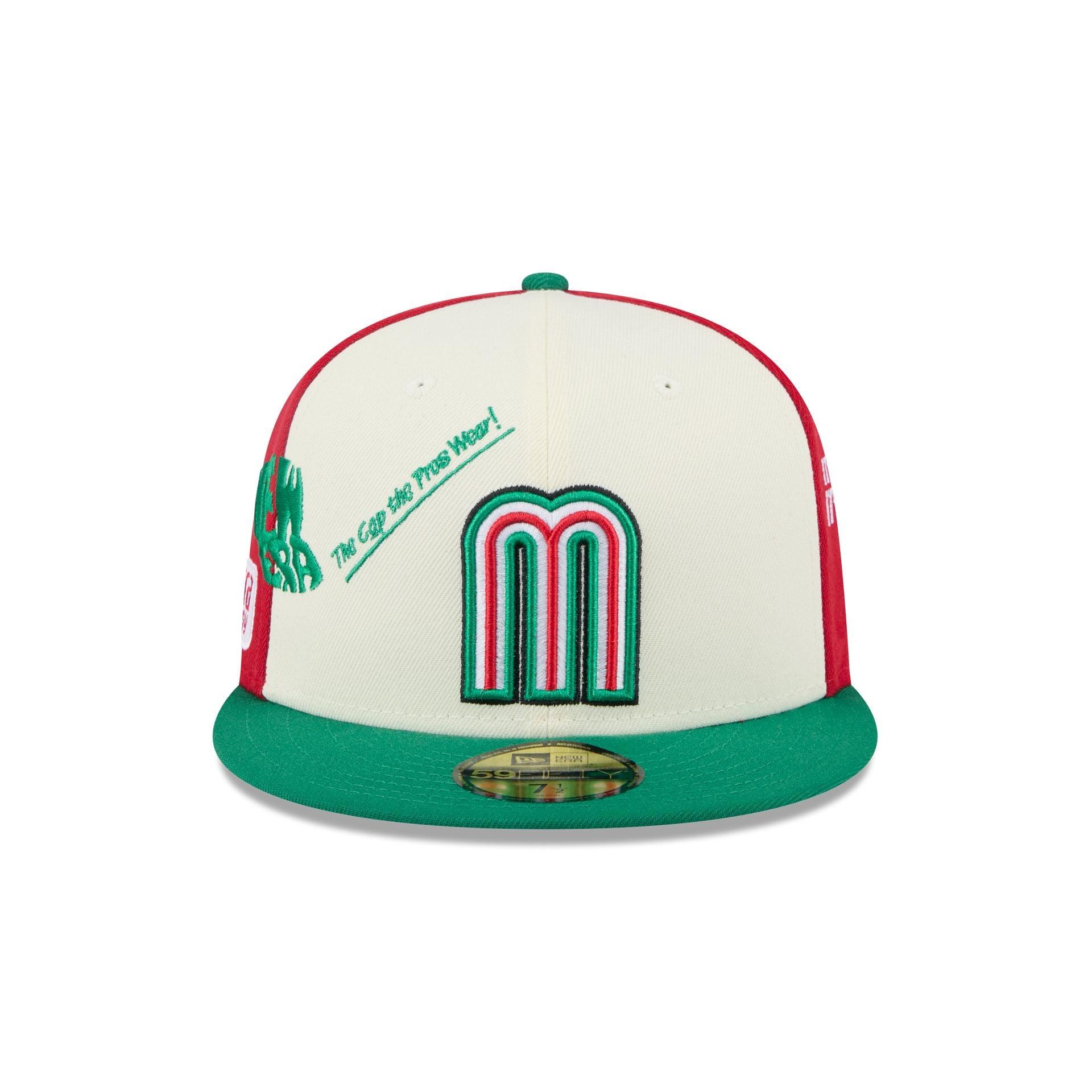 Mexico Baseball New Era Anniversary Logos 59FIFTY Fitted Hat Male Product Image