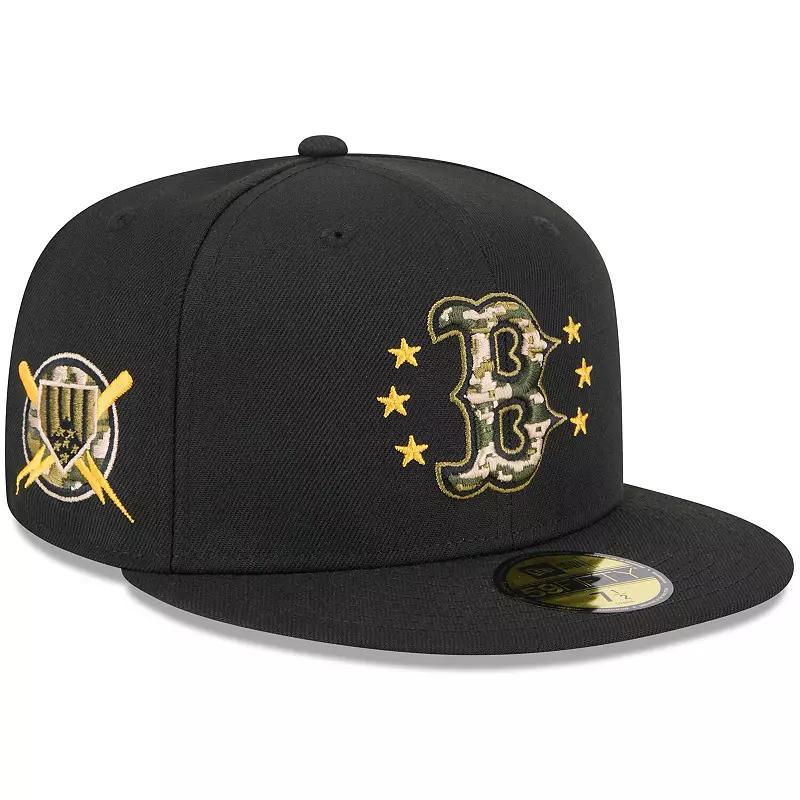 Men's New Era Black St. Louis Cardinals 2024 Armed Forces Day On-Field 59FIFTY Fitted Hat,  Product Image