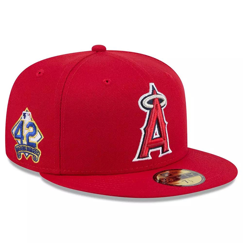Mens New Era Los Angeles Angels 2025 Jackie Robinson Day 59FIFTY Fitted Hat Product Image