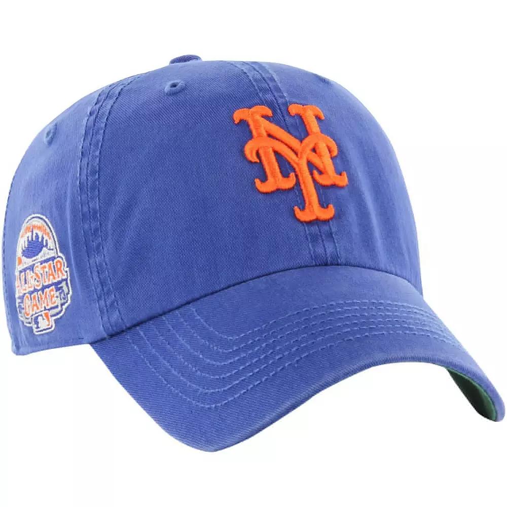 Men's '47 Royal New York Mets Sure Shot Classic Franchise Fitted Hat,  Product Image