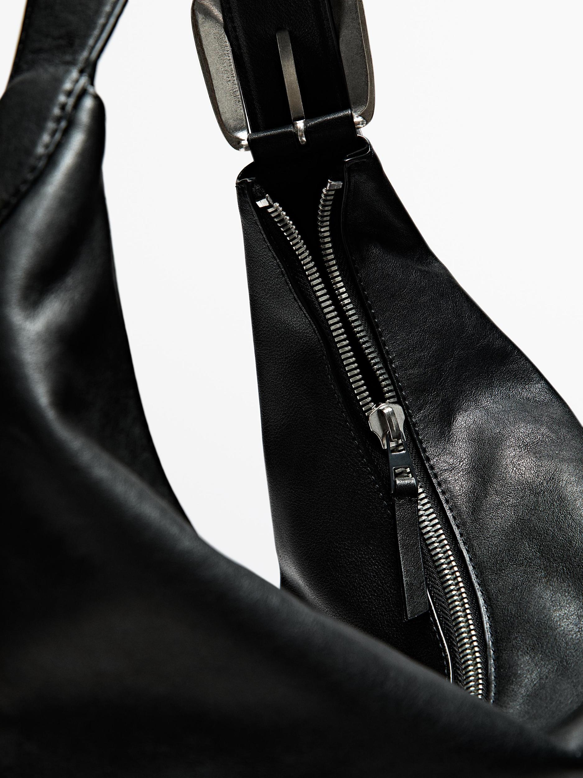 Nappa leather maxi bag Product Image