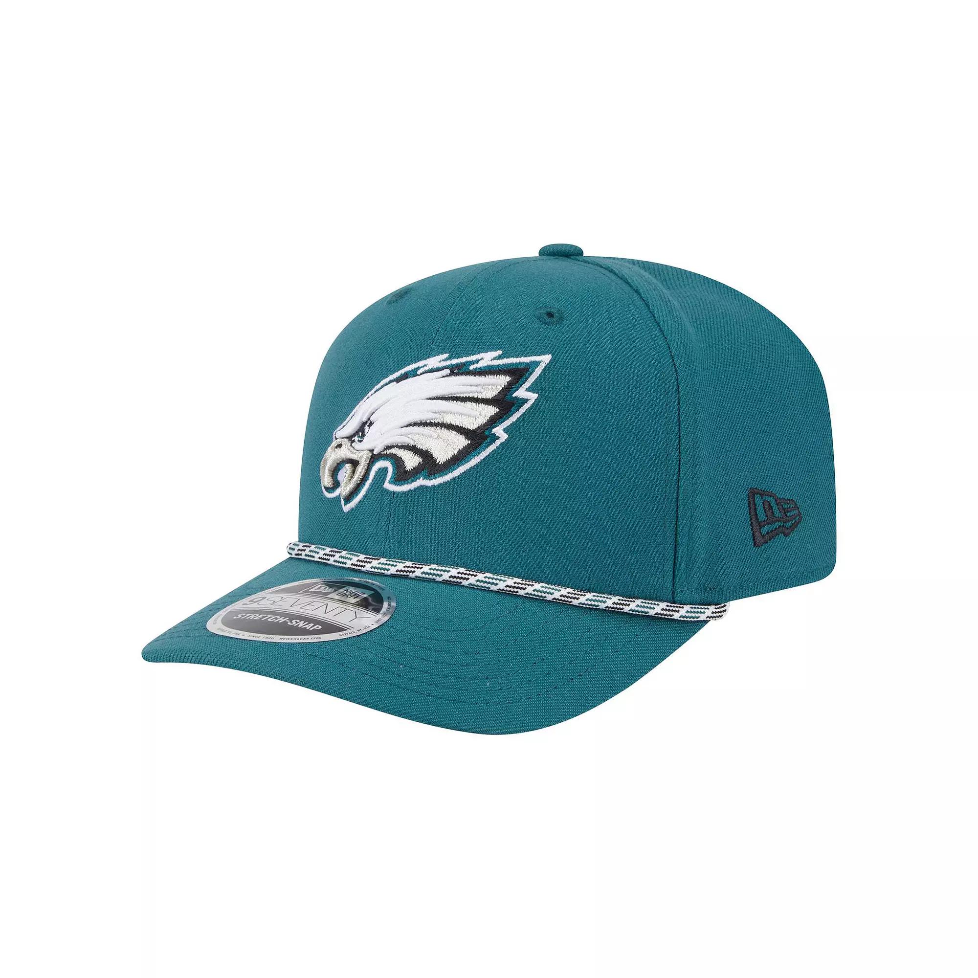 Men's New Era Midnight Green Philadelphia Eagles Gameday Multi Rope 9SEVENTY Stretch-Snap Hat Product Image