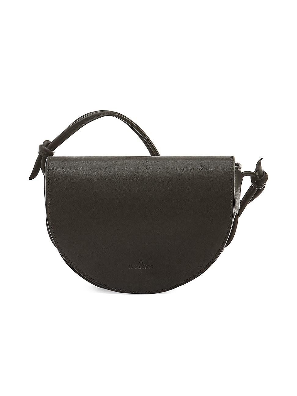 Snodo Flap Leather Crossbody Bag Product Image