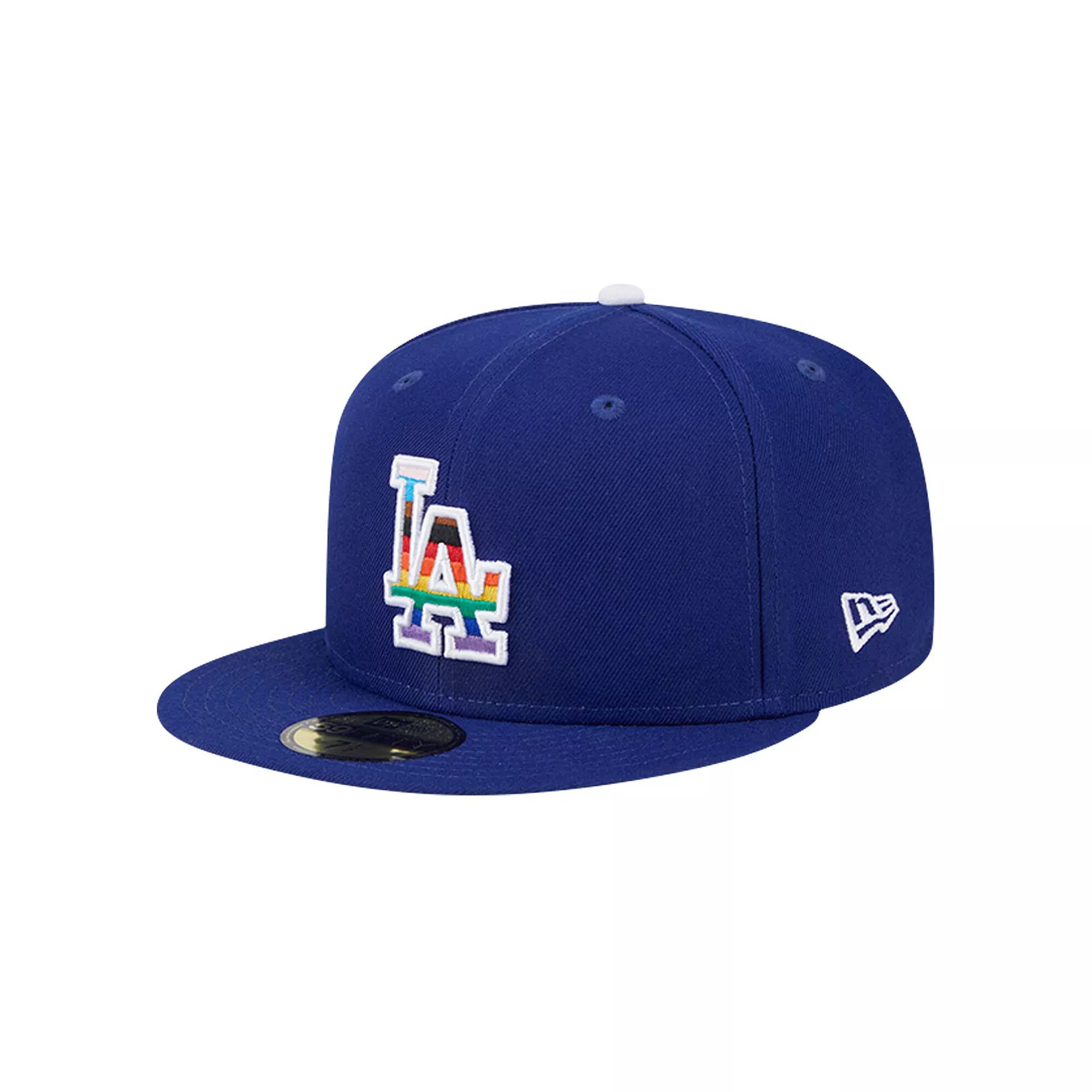 Men's New Era Royal Los Angeles Dodgers 2024 Pride On Field 59FIFTY Fitted Hat,  Product Image
