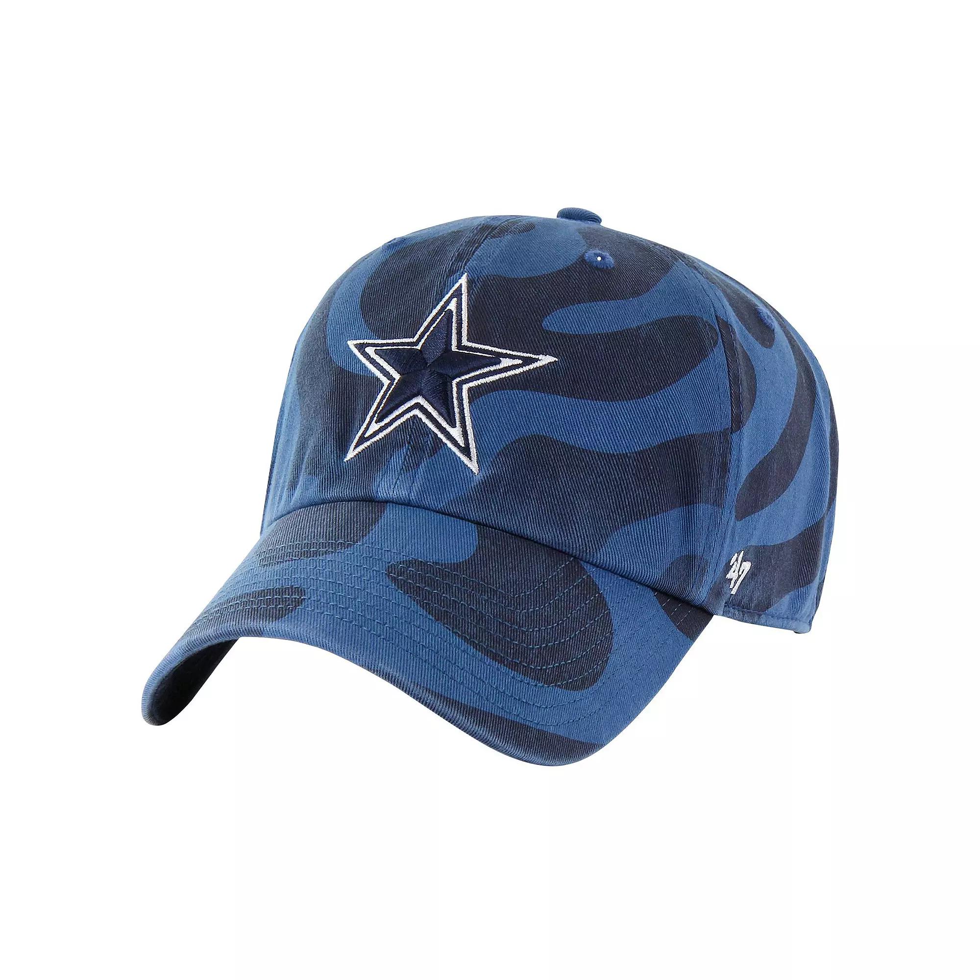Women's '47 Navy Dallas Cowboys Freeform Clean Up Adjustable Hat, Blue Product Image