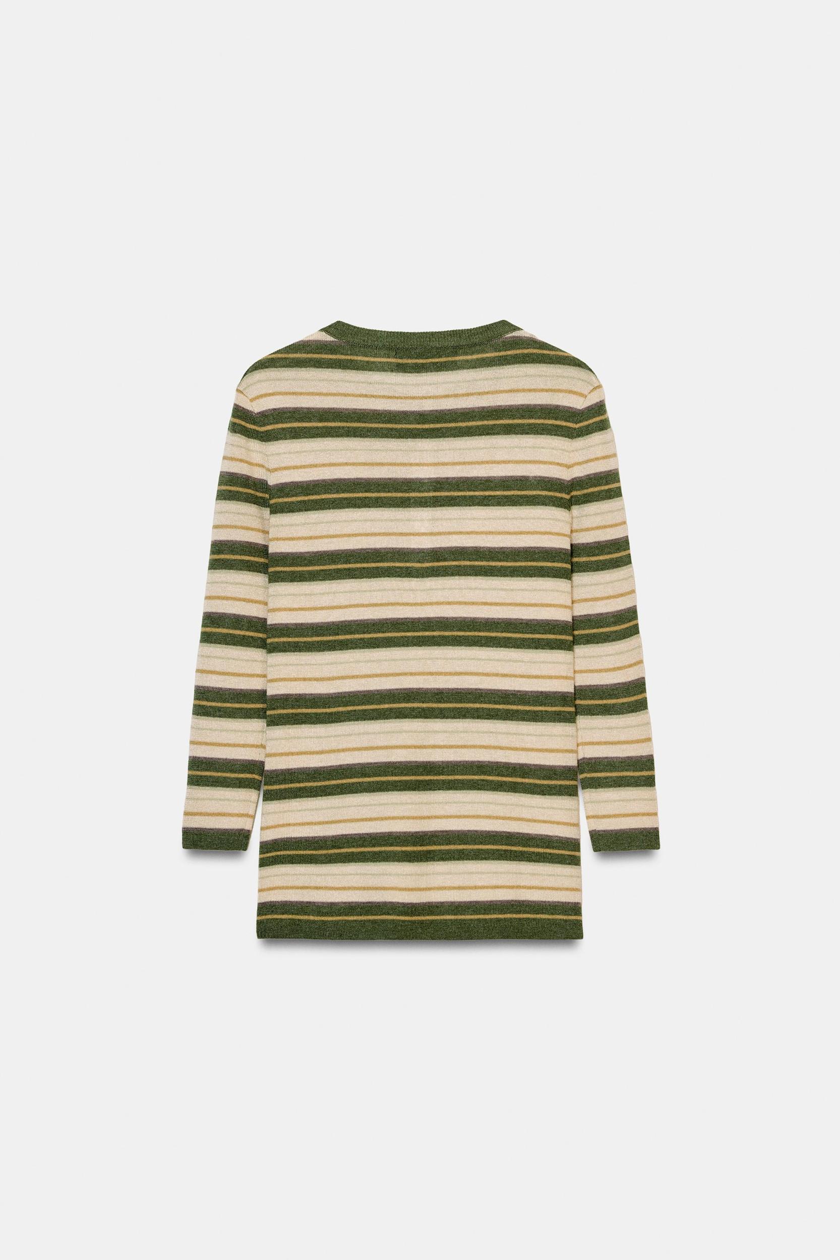 BUTTON KNIT SWEATER Product Image