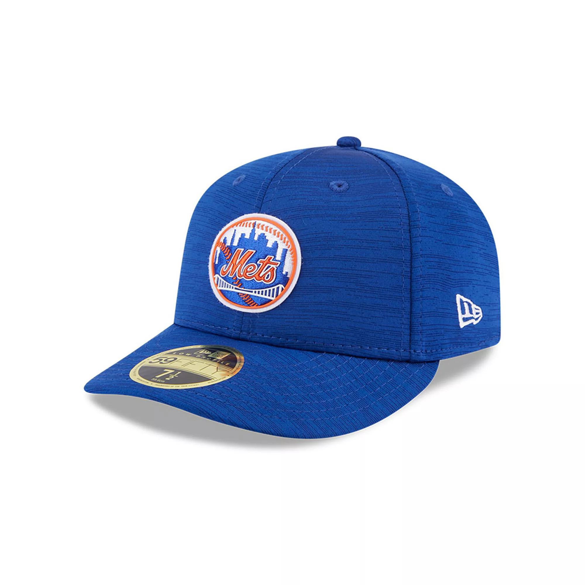 Men's New Era  Royal New York Mets 2023 Clubhouse Low Profile 59FIFTY Fitted Hat, Size: 7 1/8, Blue Product Image
