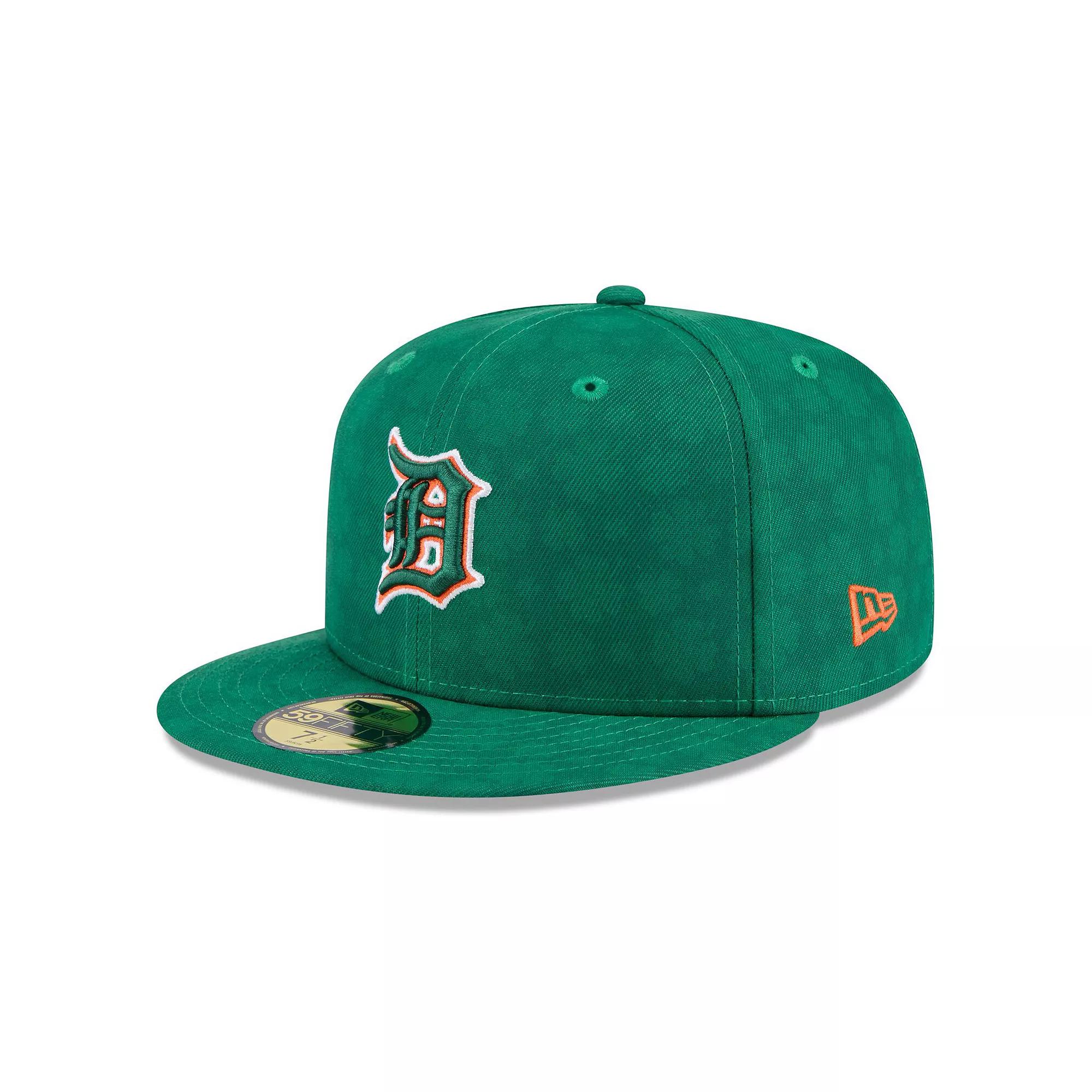 Men's New Era Kelly Green Detroit Tigers St. Patrick's Day 59FIFTY Fitted Hat, Size: 7 1/4 Product Image