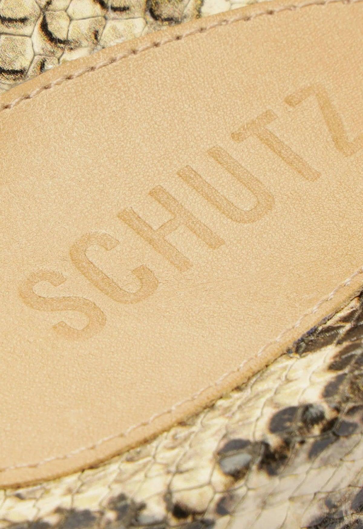 Naomi Sporty Snake-Embossed Leather Sandal Female Product Image