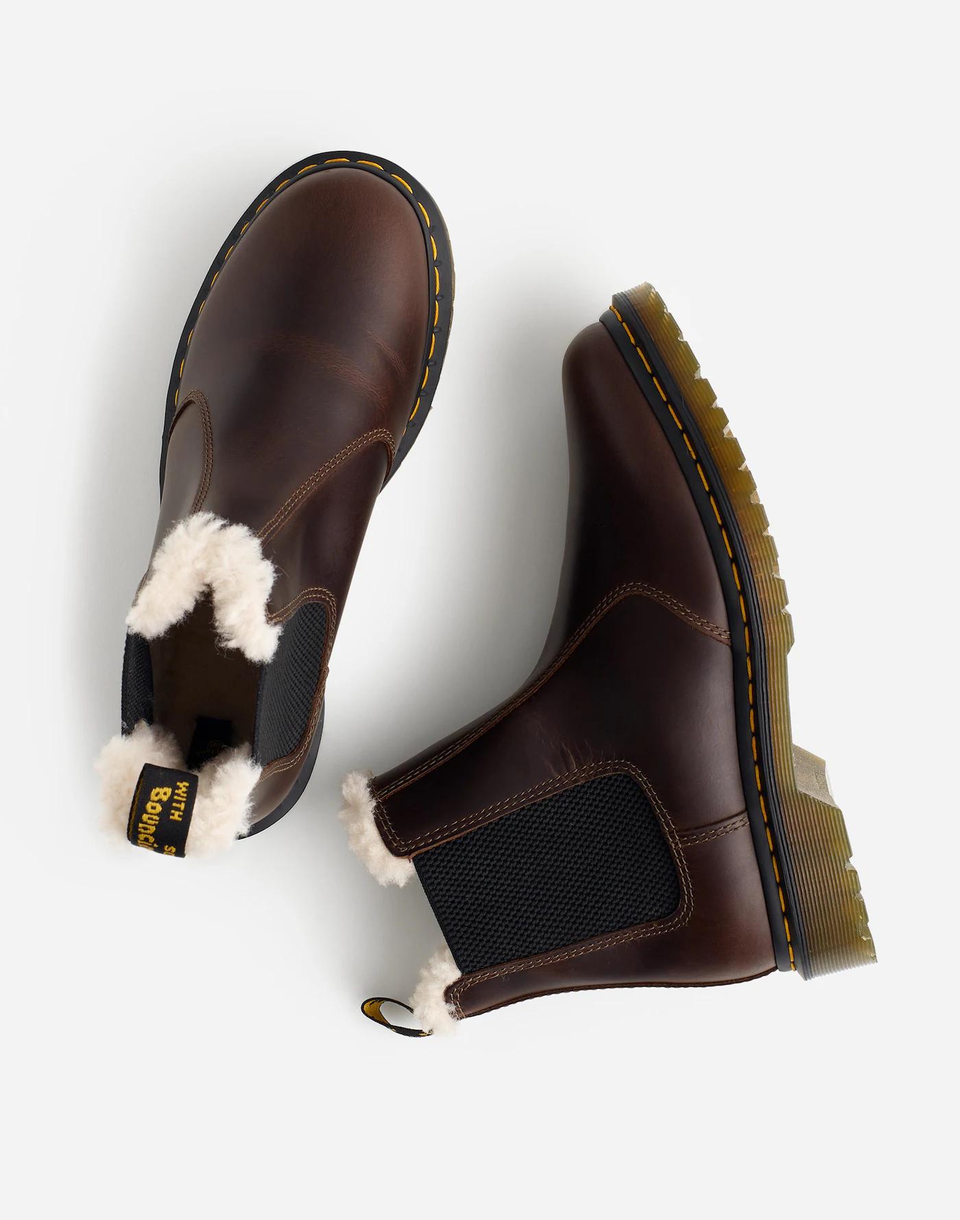 Dr. Martens® 2976 Lenore Faux Fur-Lined Chelsea Boots Product Image