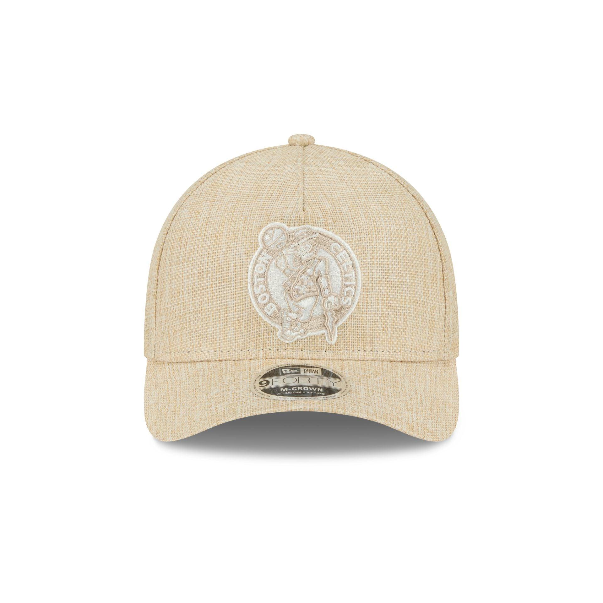 Boston Celtics Cotton Weave Stone 9FORTY M-Crown A-Frame Snapback Hat Male Product Image